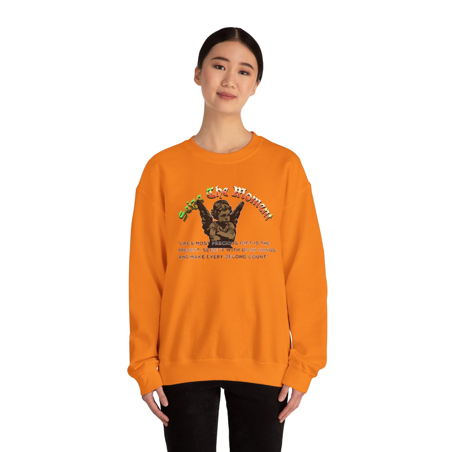 Seize the Moment Crewneck Sweatshirt