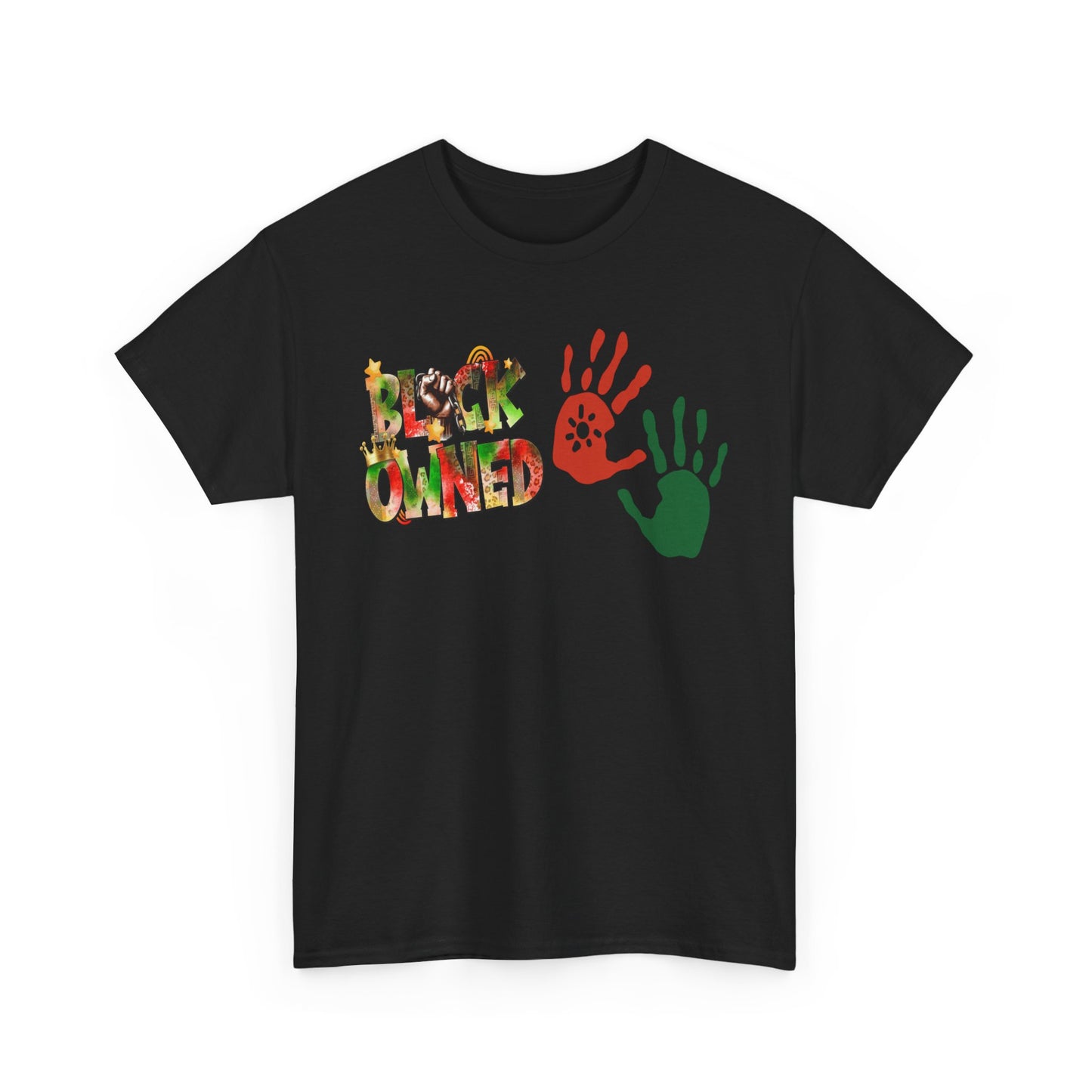 "Black Owned" Unisex Heavy Cotton Tee