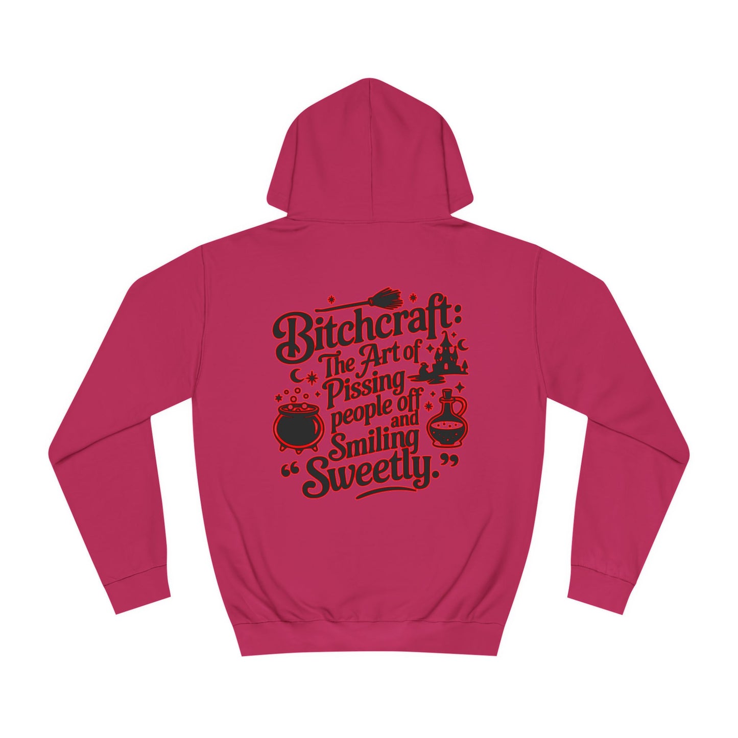 College Hoodie - Lady Witch Design