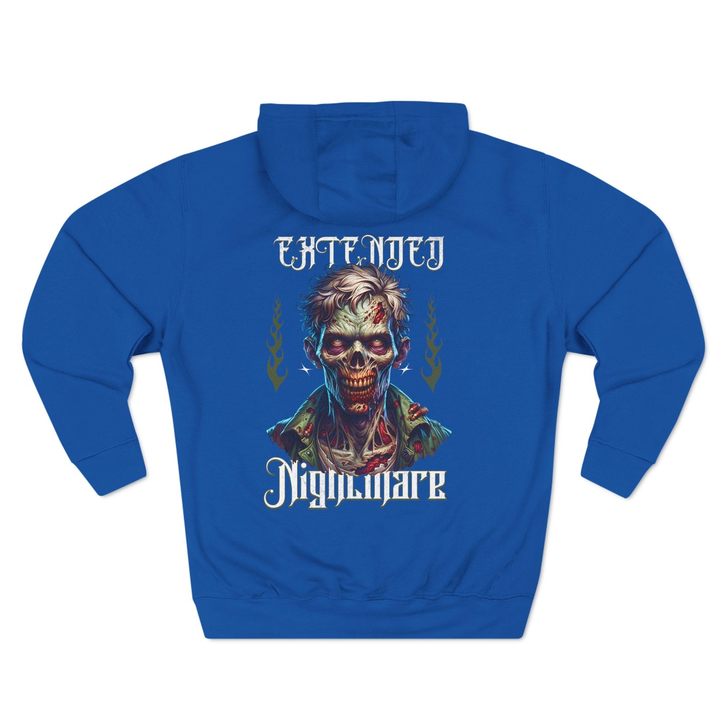 Extended Nightmare Three-Panel Fleece Hoodie