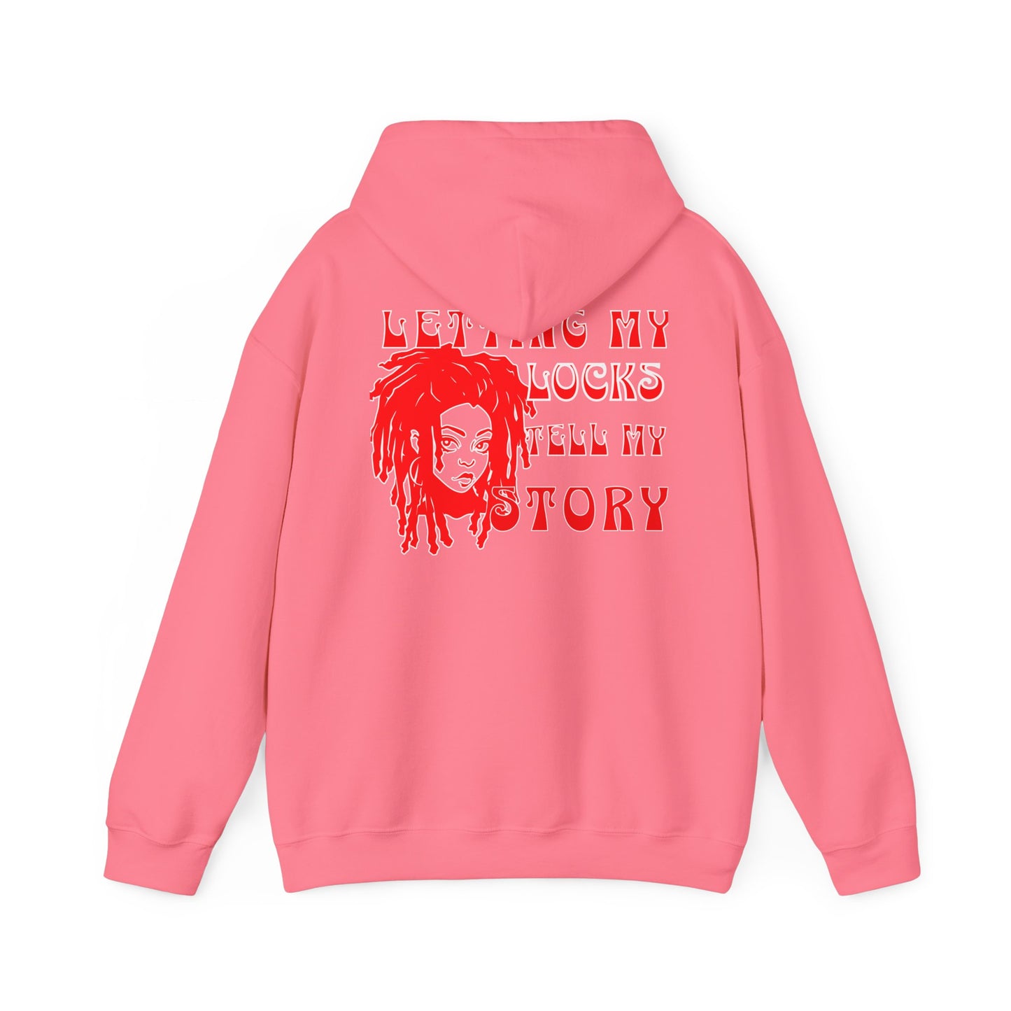 Dreadlock Girl Hoodie - Cute Message