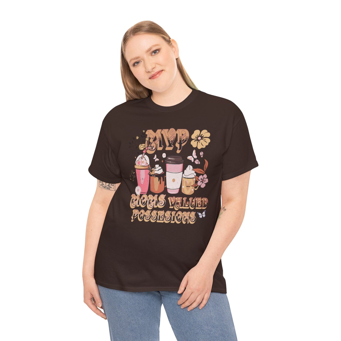 MOMS MVP POSSESIONS Unisex Heavy Cotton Tee