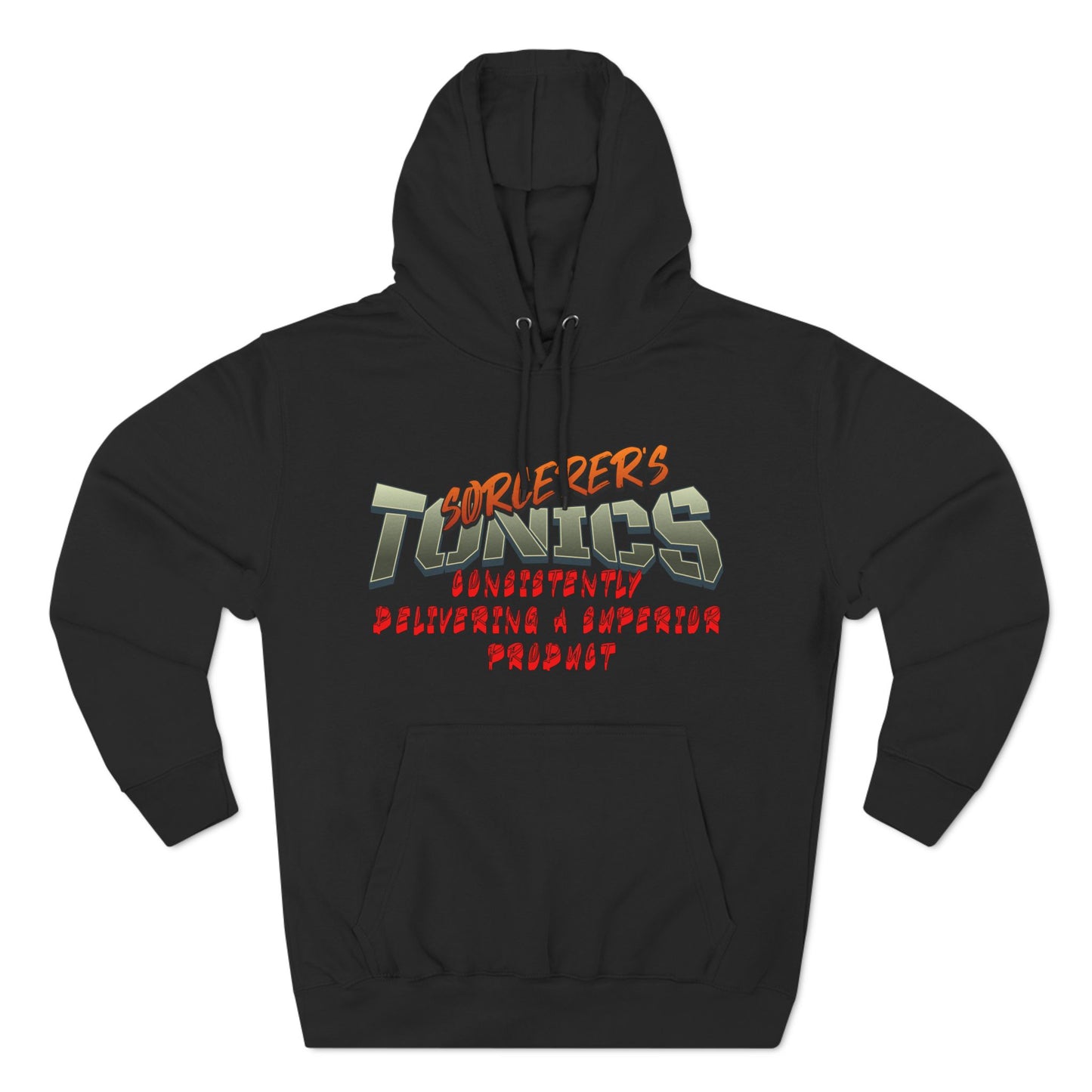 SORCERERS TONIC Three-Panel Fleece Hoodie