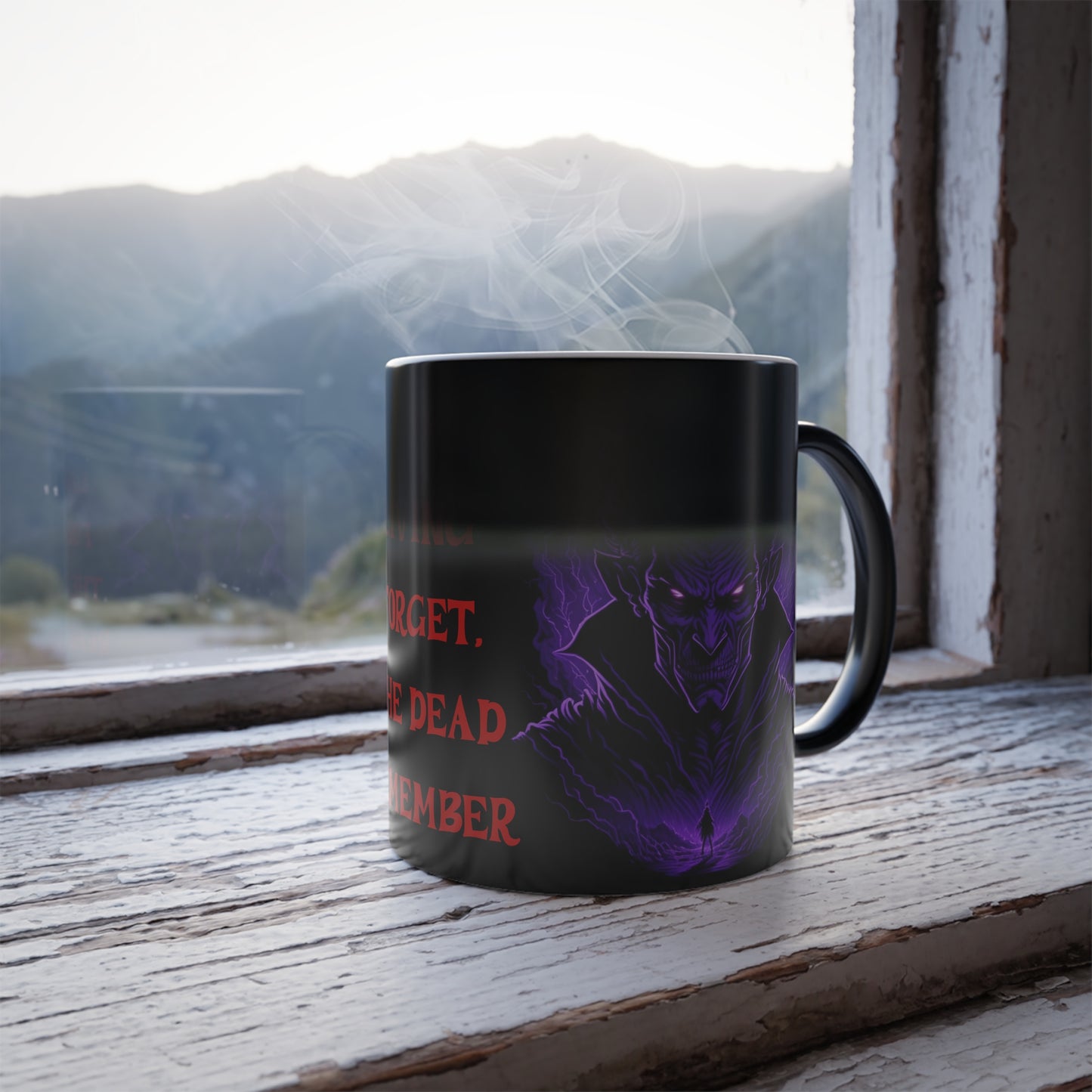 "The Living Forget" Color Morphing Mug, 11oz