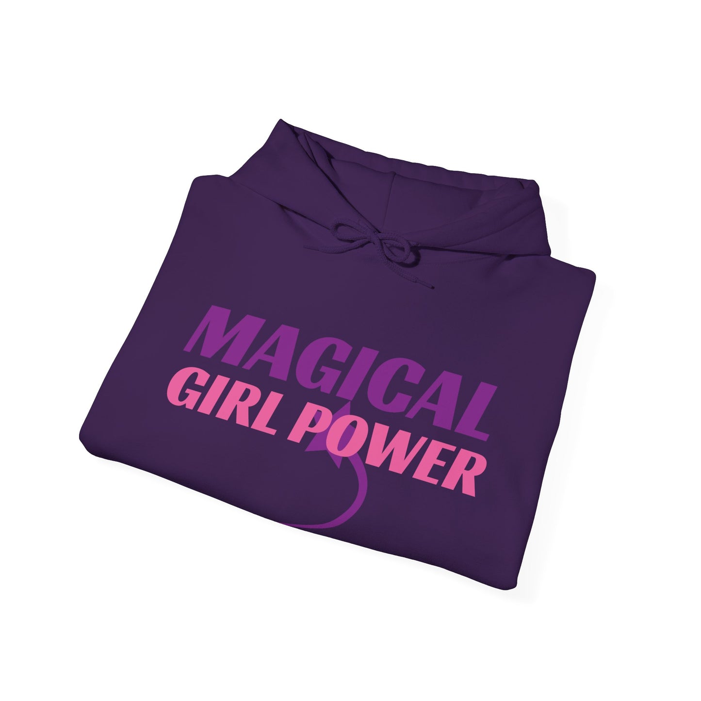 Magical Girl Power Hoodie, Unisex Hooded Sweatshirt for Fans, Anime Gift for Her, Casual Style, Spring & Fall Fashion