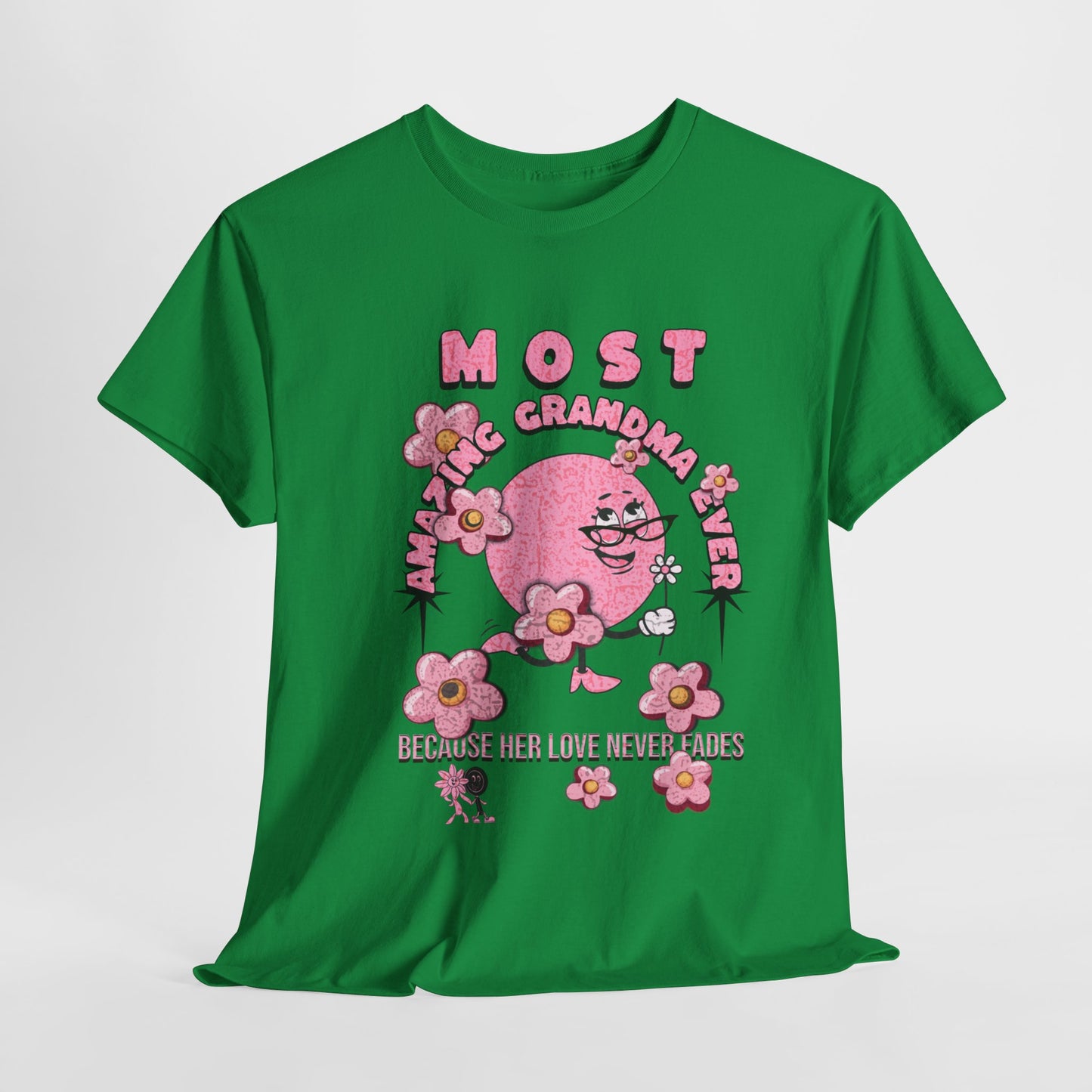 "MOST AMAZING GRANDMA"Unisex Heavy Cotton Tee