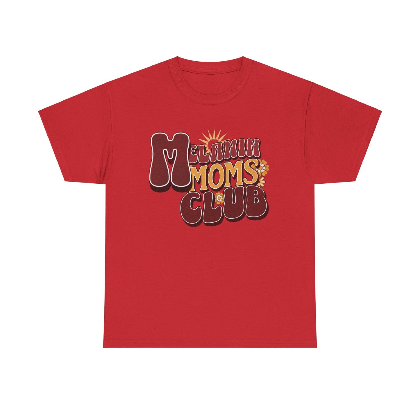 "MELELIN MOMS CLUB"Unisex Heavy Cotton Tee