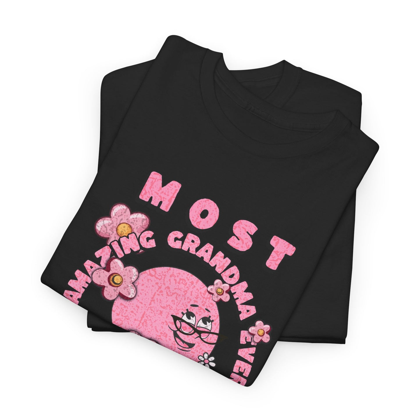 "MOST AMAZING GRANDMA"Unisex Heavy Cotton Tee