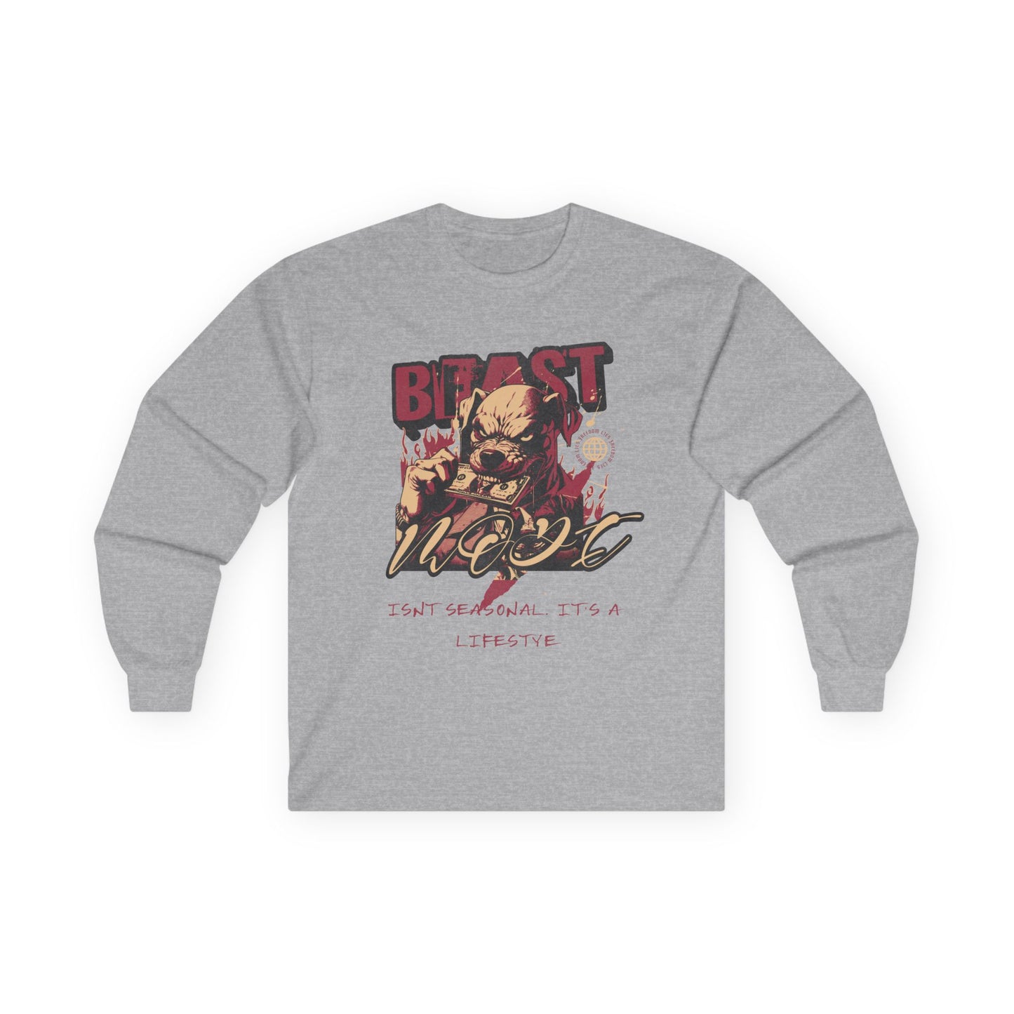 Pit Bull Beast Mode Long Sleeve Tee