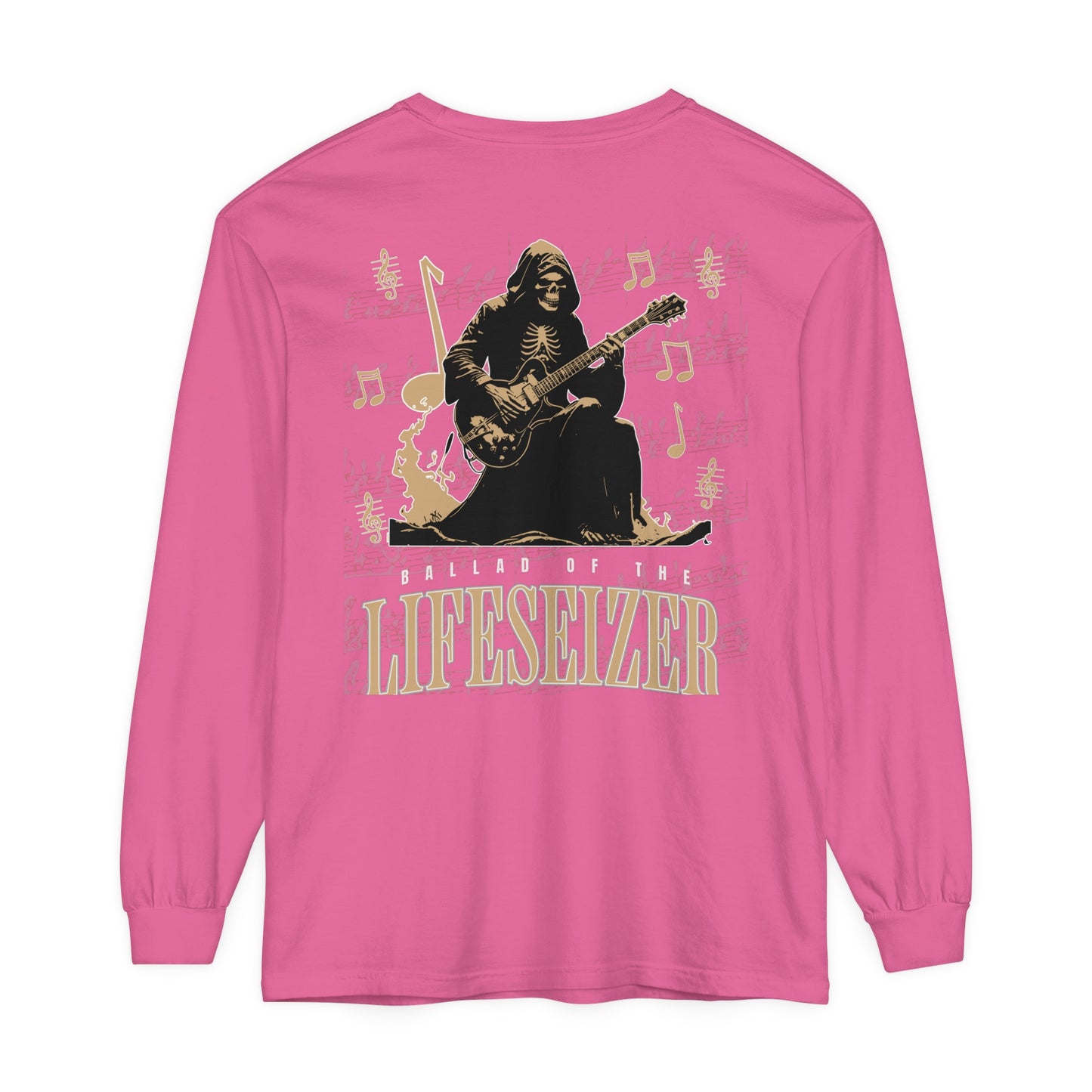 BALLAD OF THE LIFESEIZER Unisex Garment-dyed Long Sleeve T-Shirt