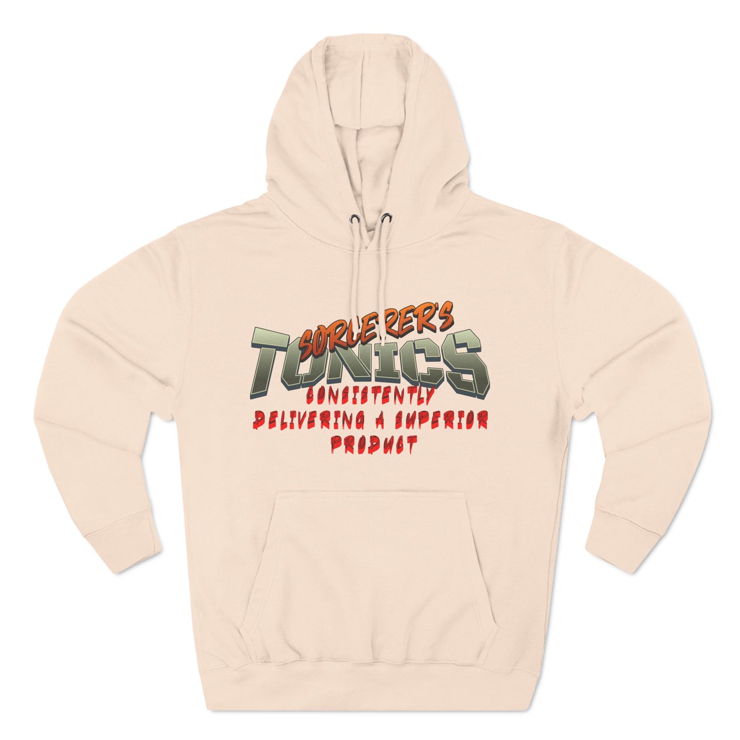 SORCERERS TONIC Three-Panel Fleece Hoodie