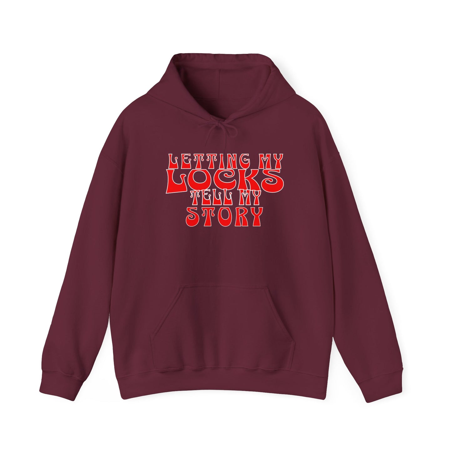 Dreadlock Girl Hoodie - Cute Message