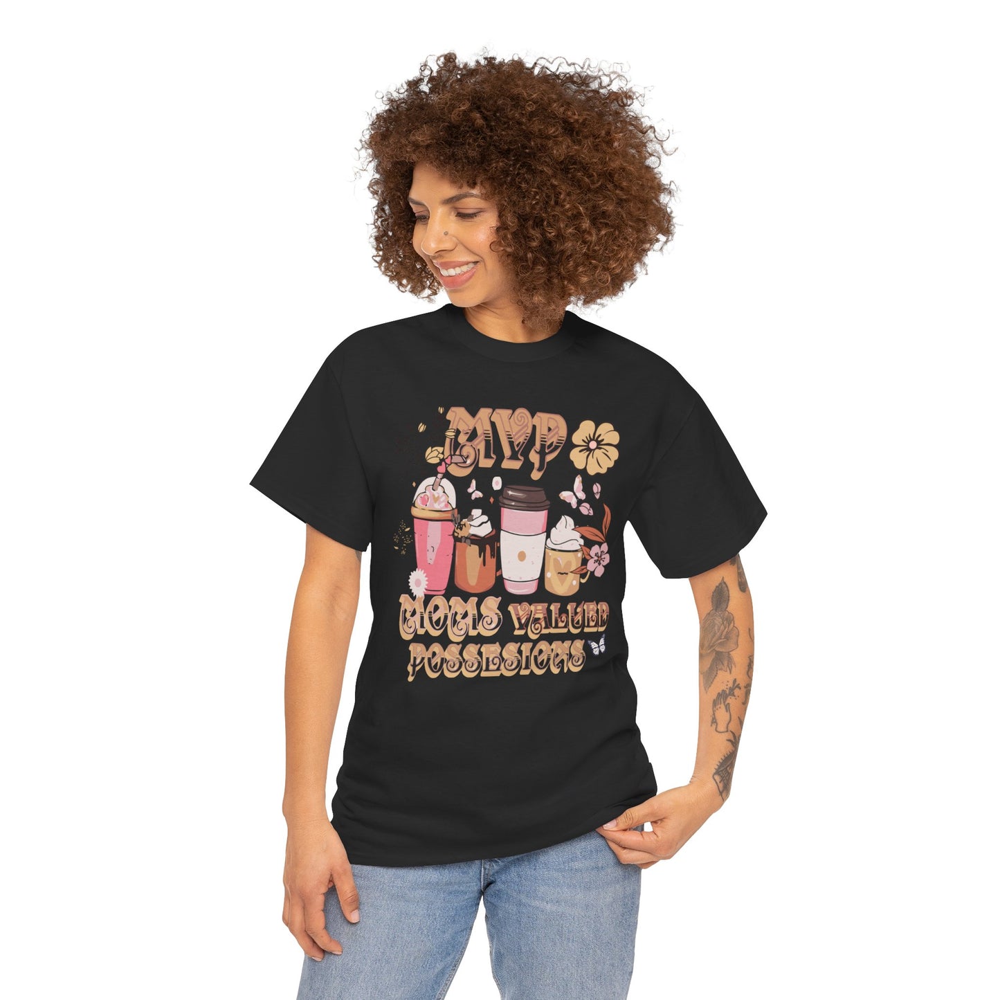 MOMS MVP POSSESIONS Unisex Heavy Cotton Tee