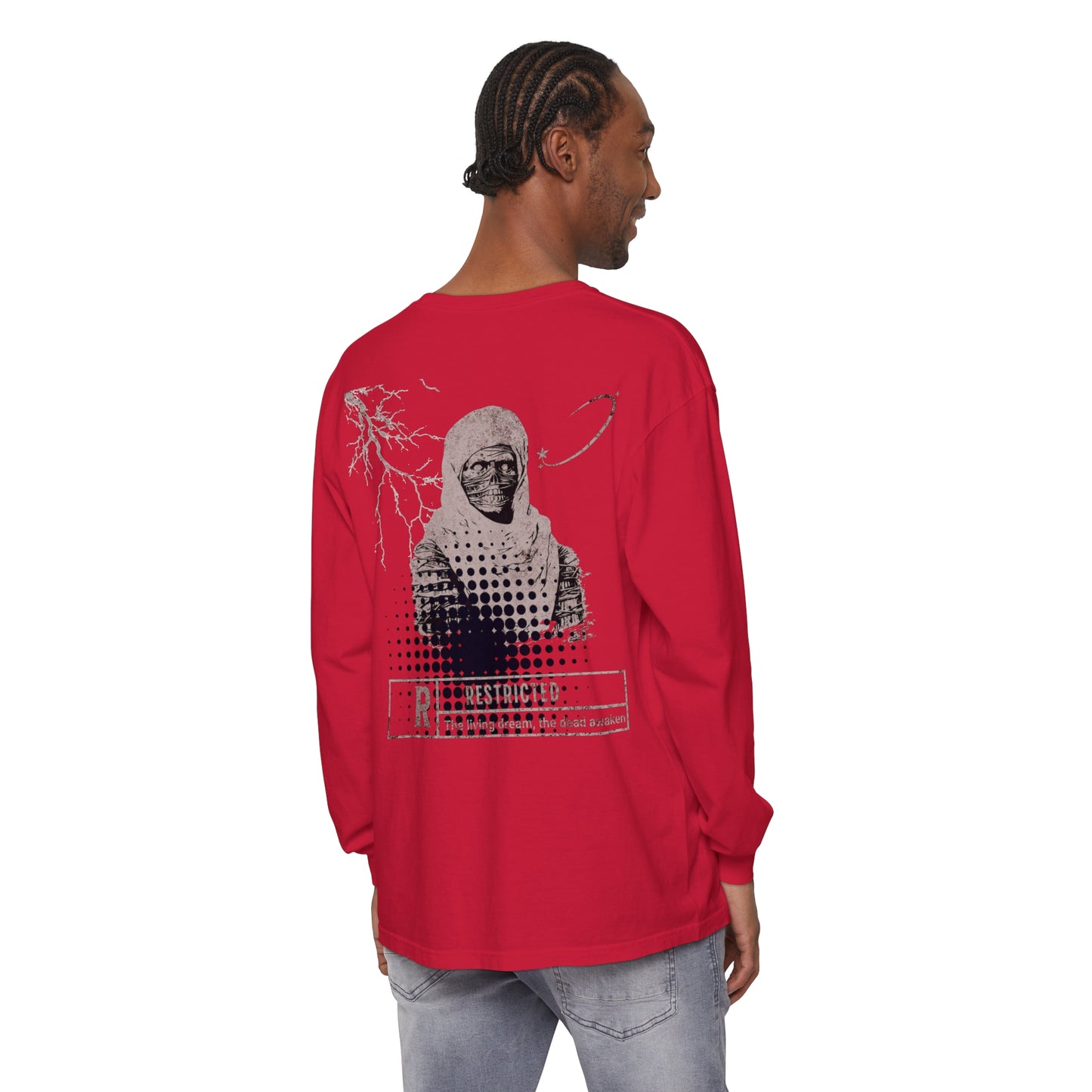 Long Sleeve T-Shirt - Eternal Darkness Call Your Name Graphic