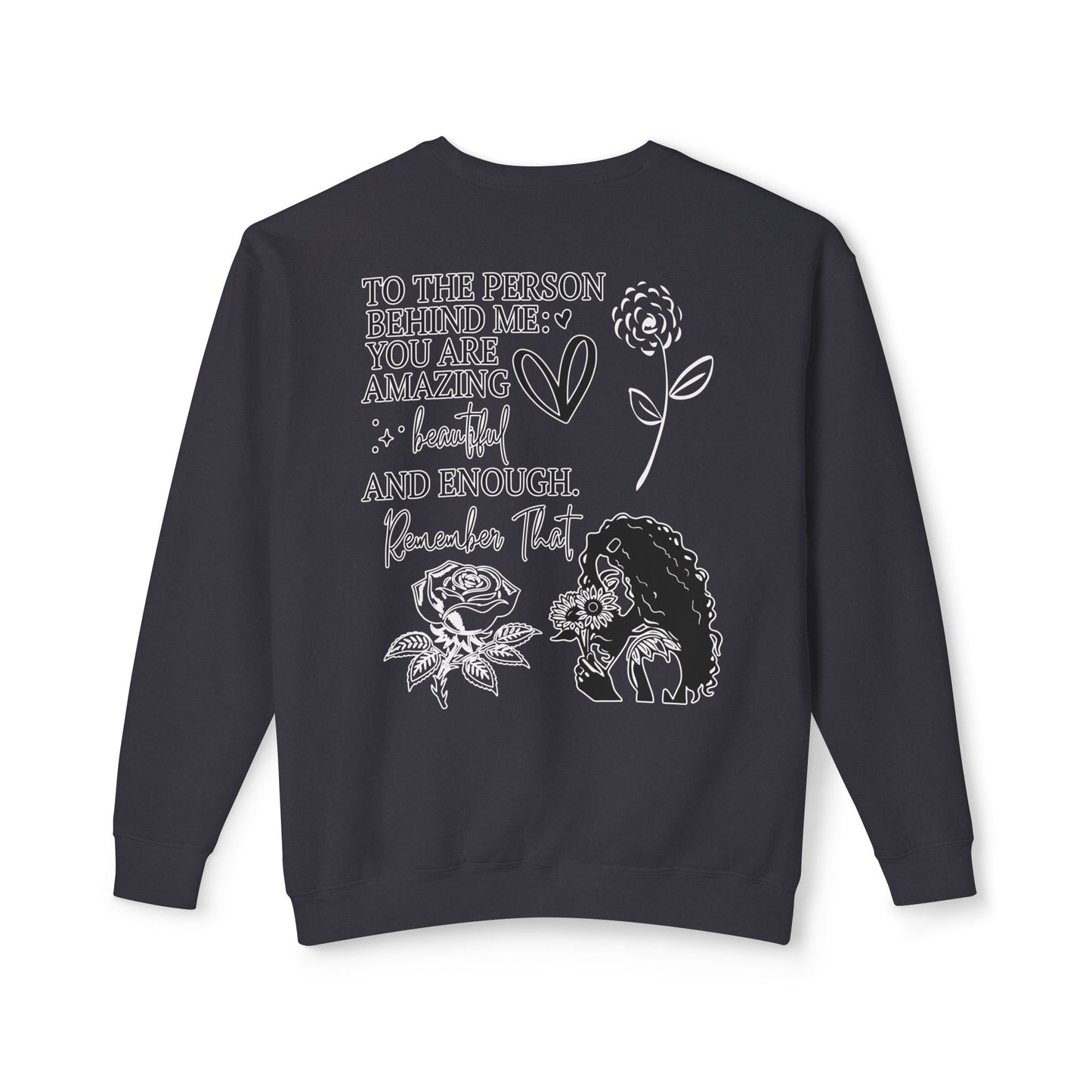 Lightweight Crewneck Sweatshirt - 'You Matter' Design