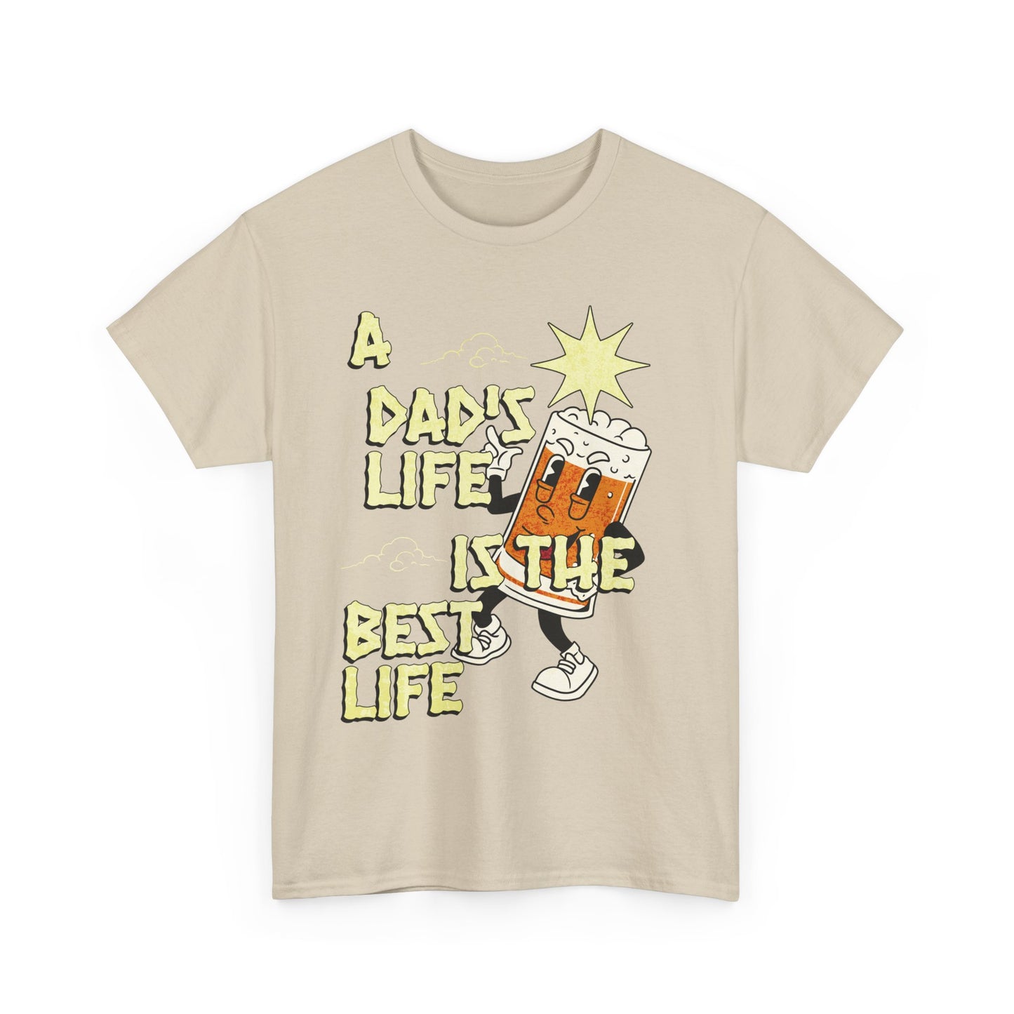 "DADS LIFE" Unisex Heavy Cotton Tee