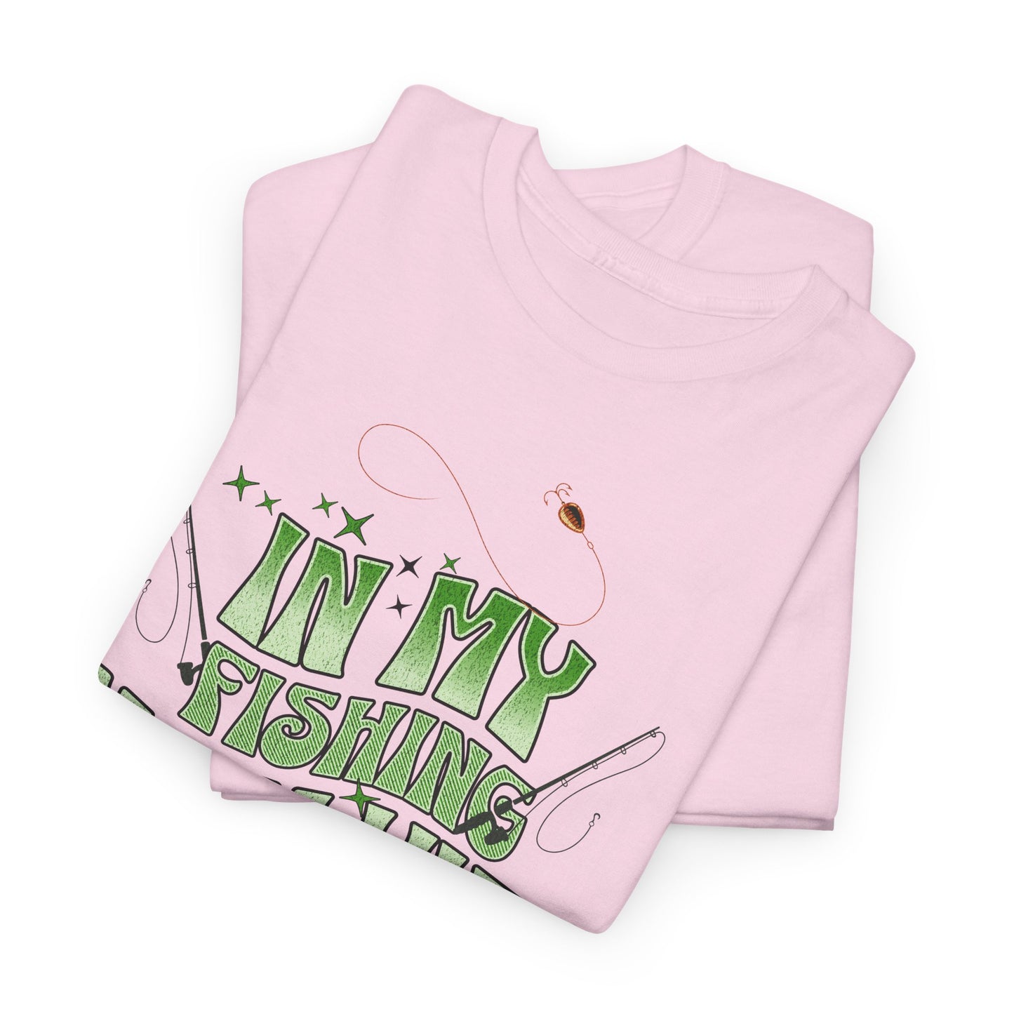 "FISHING MOM"Unisex Heavy Cotton Tee