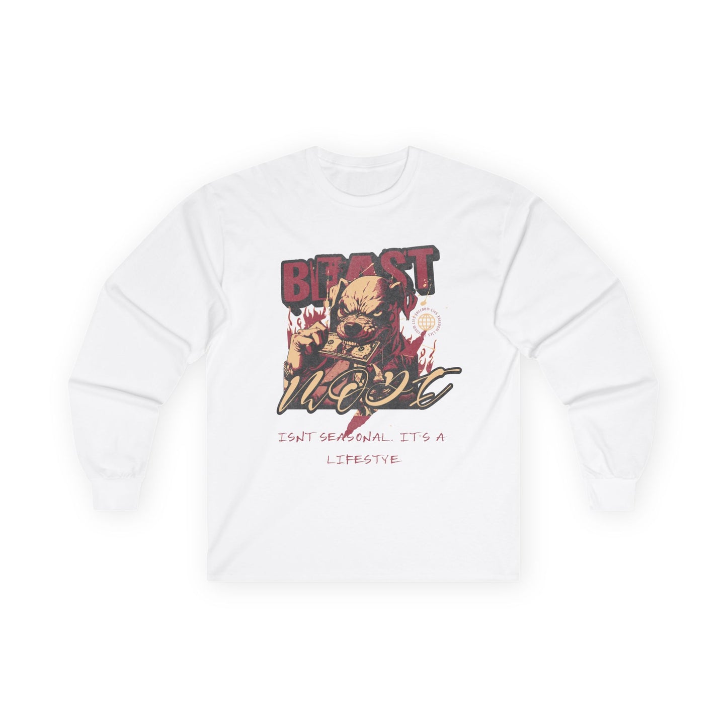 Pit Bull Beast Mode Long Sleeve Tee