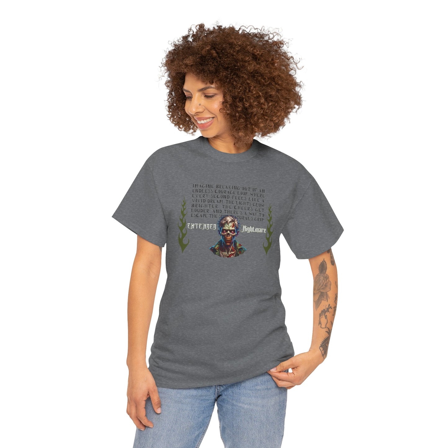 Extended Nightmare Unisex Heavy Cotton Tee