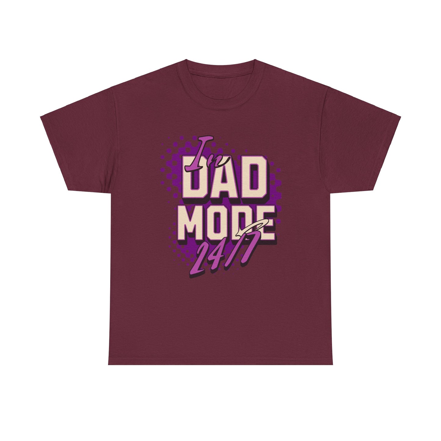 "DAD MODE" Unisex Heavy Cotton Tee