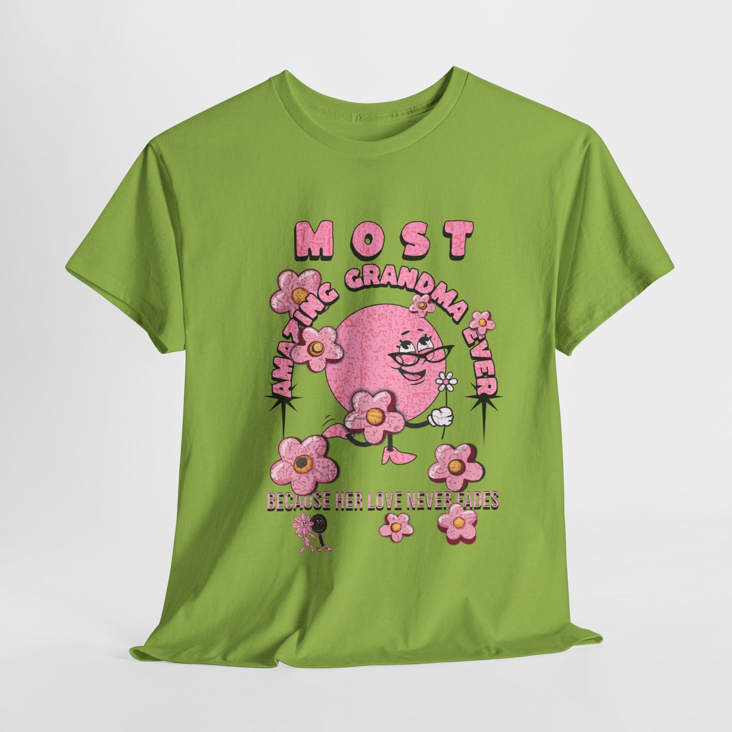 "MOST AMAZING GRANDMA"Unisex Heavy Cotton Tee