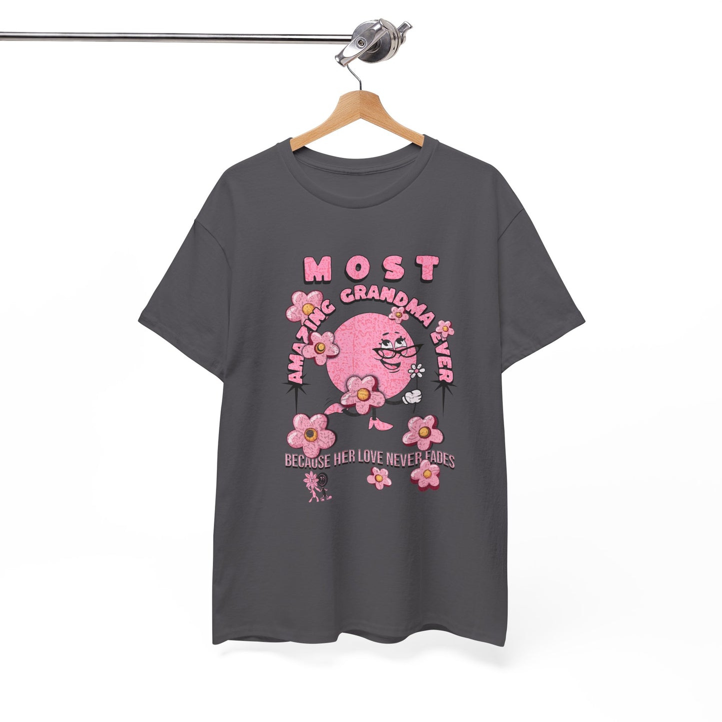 "MOST AMAZING GRANDMA"Unisex Heavy Cotton Tee