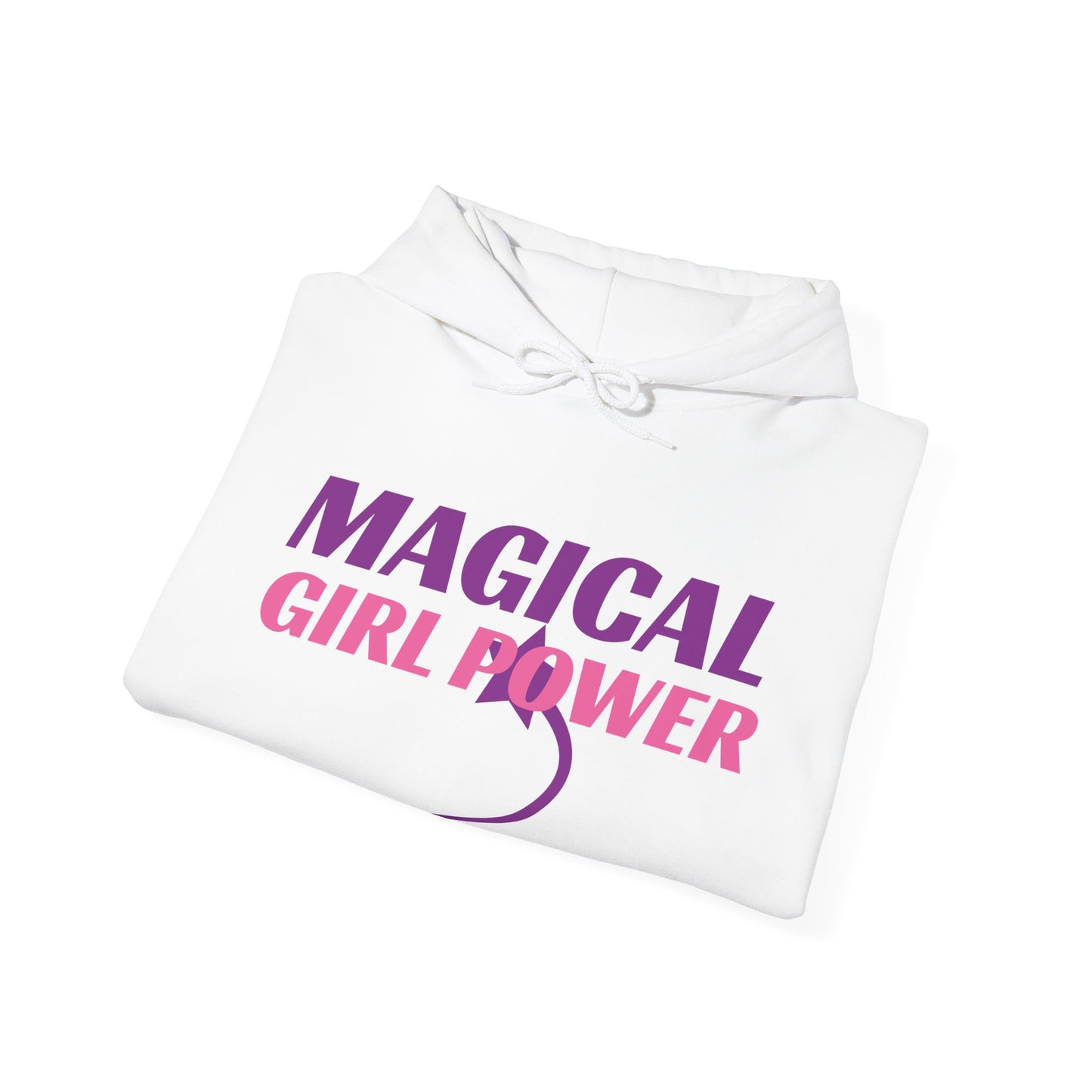 Magical Girl Power Hoodie, Unisex Hooded Sweatshirt for Fans, Anime Gift for Her, Casual Style, Spring & Fall Fashion