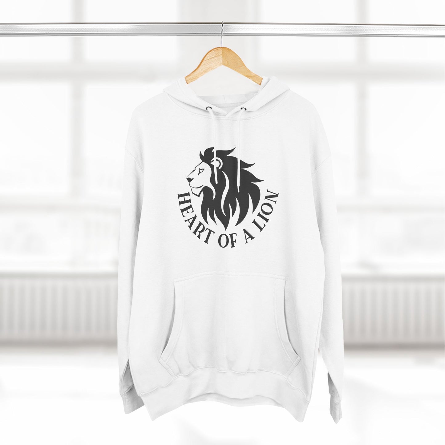 Fleece Hoodie - Lion Heart and Vader Tribute