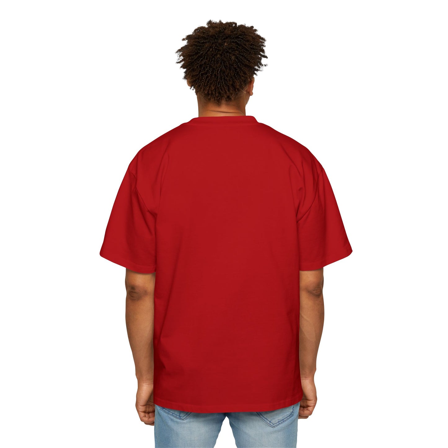 Plainfield Graphic Tee — Bold Distressed Logo Men’s Oversized Shirt