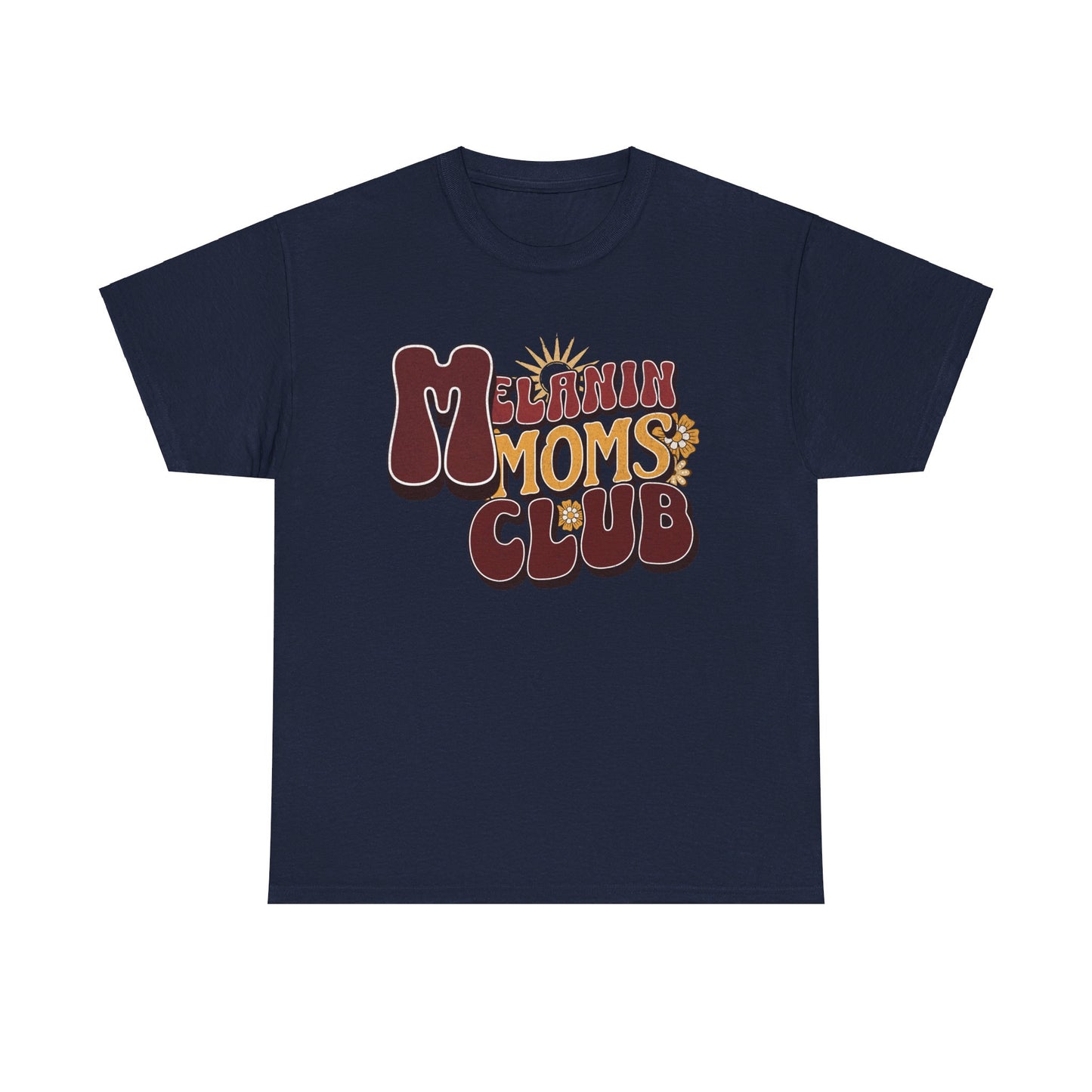 "MELELIN MOMS CLUB"Unisex Heavy Cotton Tee