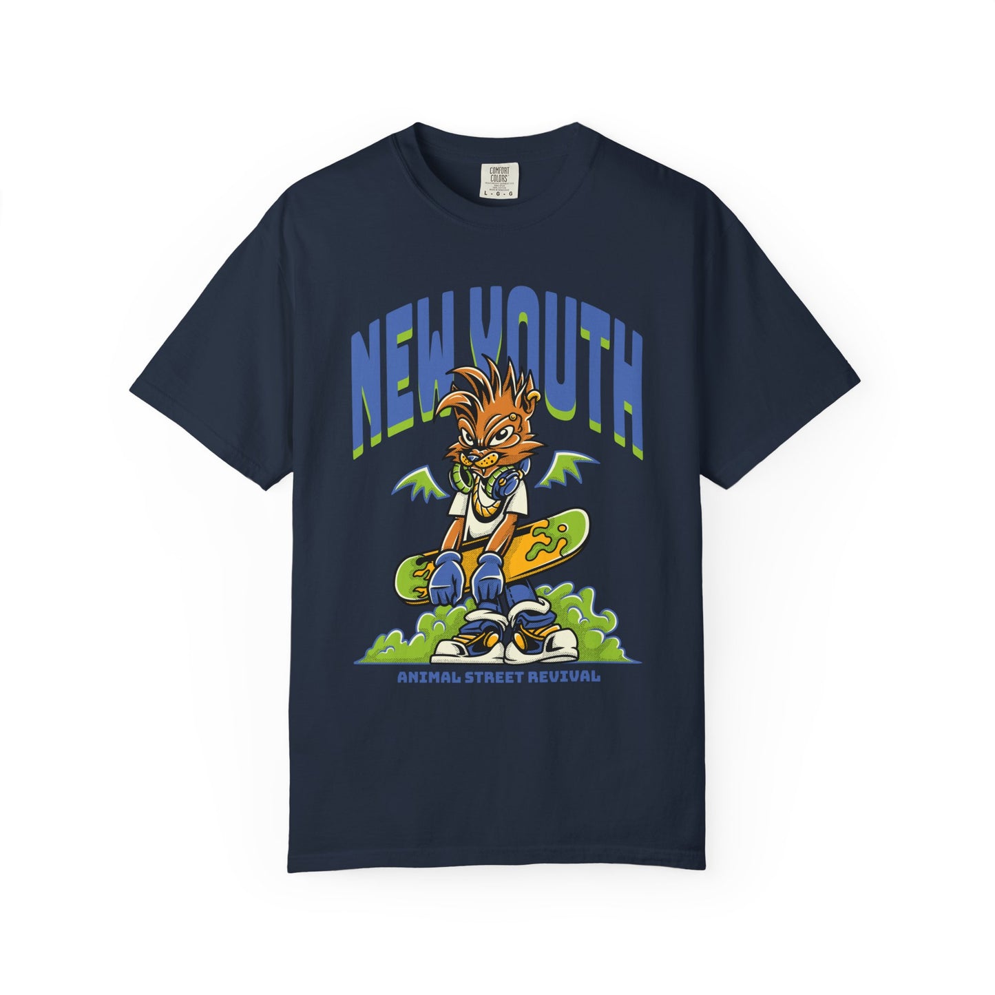 Youthful Vibe Unisex T-shirt - Trendy Graphic Tee for Skate Lovers, Casual Wear, Gifts, Summer Fun