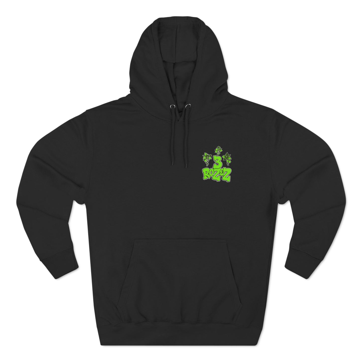 Love Being Black Three-Panel Fleece Hoodie