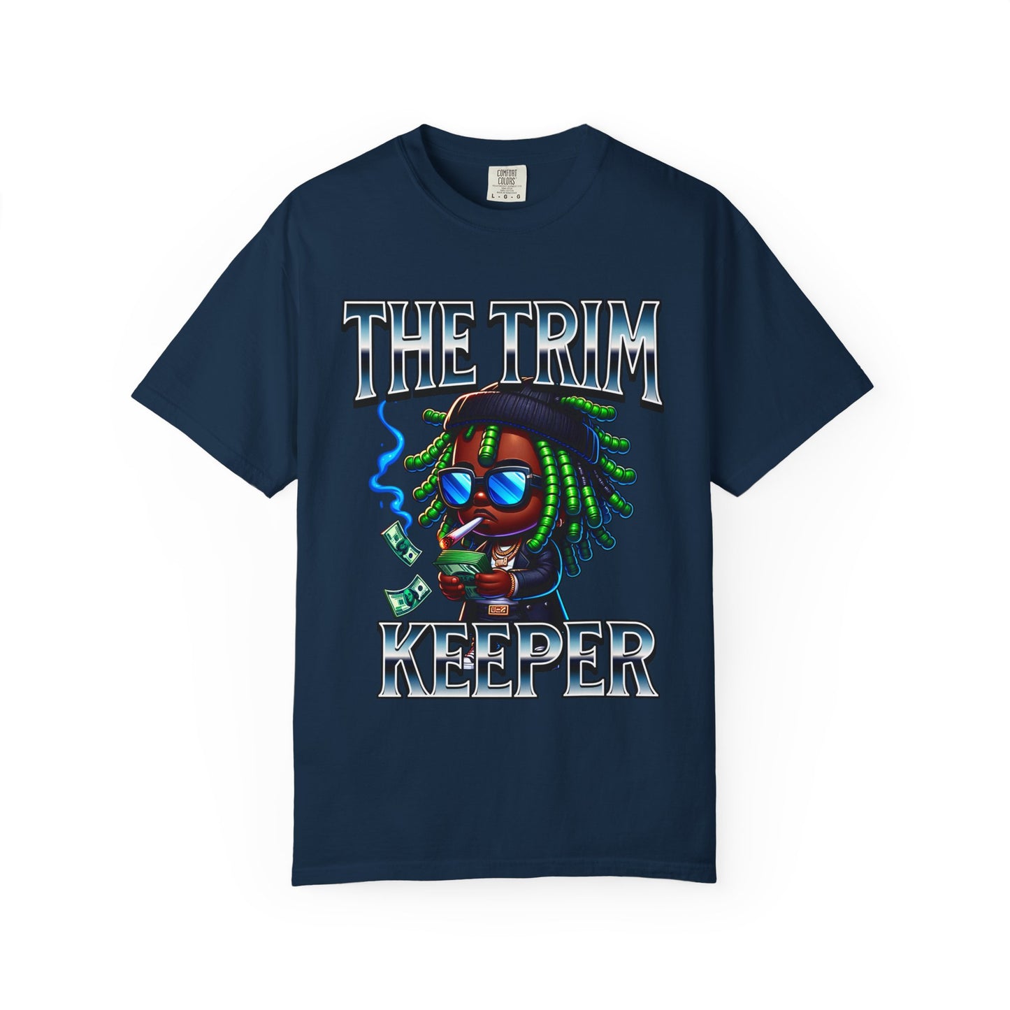 The Trim Keeper Graphic T-Shirt | Unisex Streetwear, Cool Tee Gift, Trendy Apparel, Fun Party Shirt, Hip Hop Style Clothing