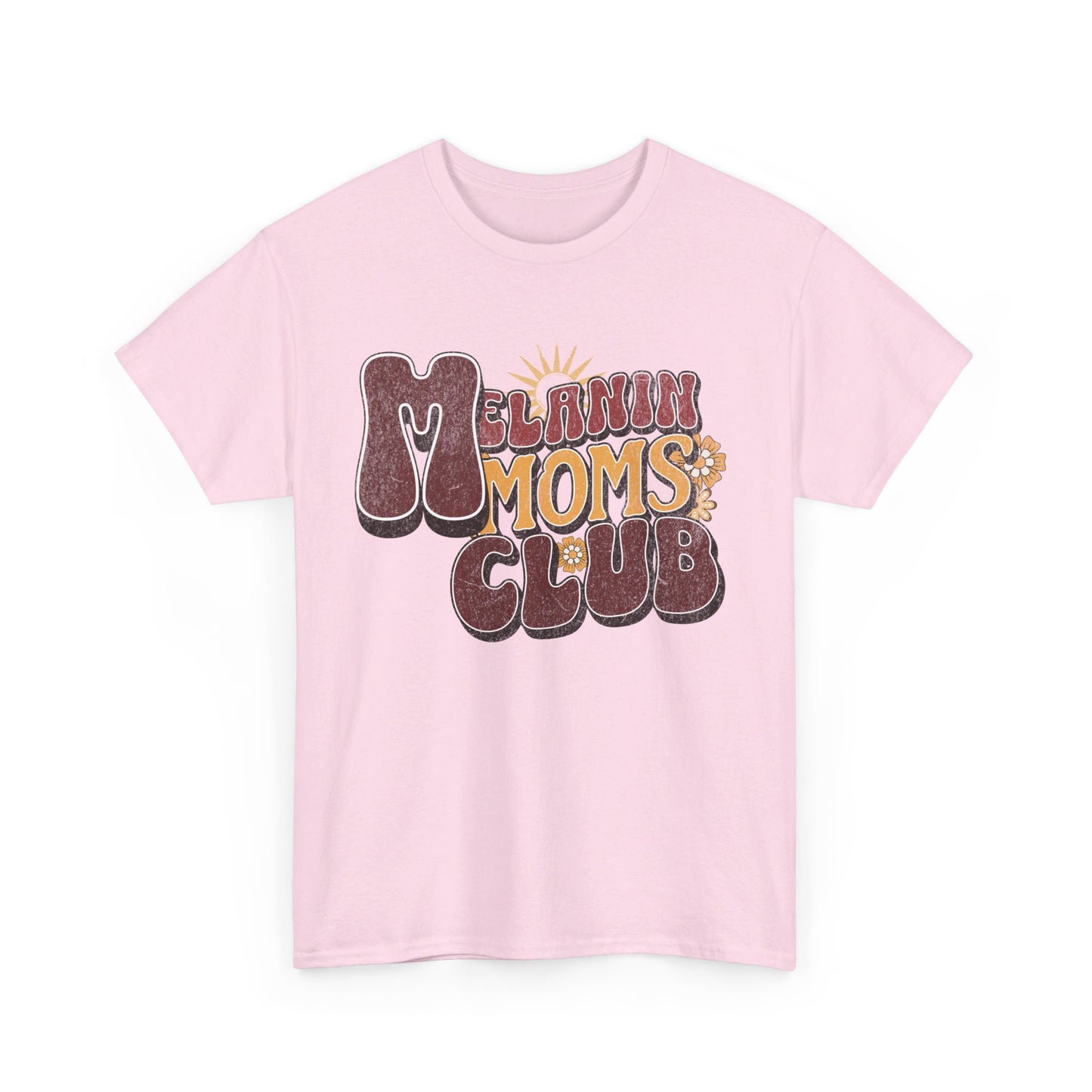 "MELELIN MOMS CLUB"Unisex Heavy Cotton Tee