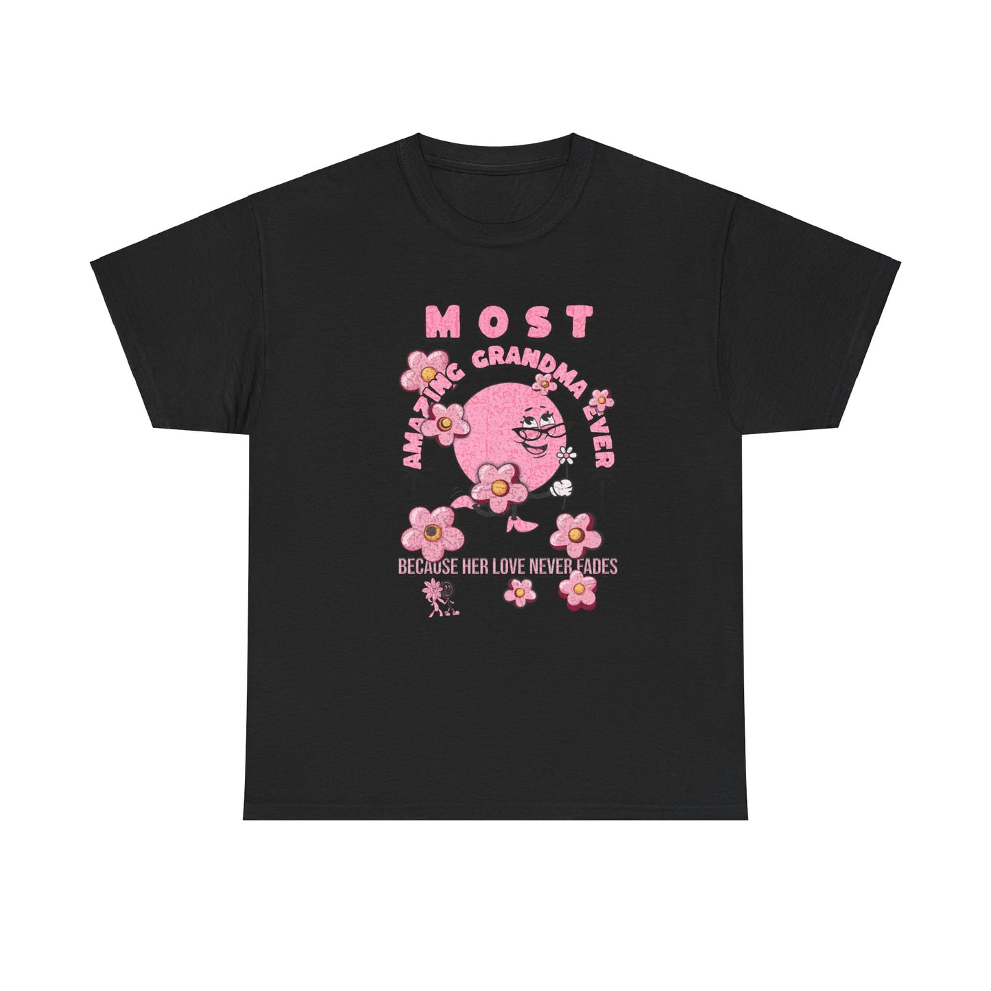 "MOST AMAZING GRANDMA"Unisex Heavy Cotton Tee