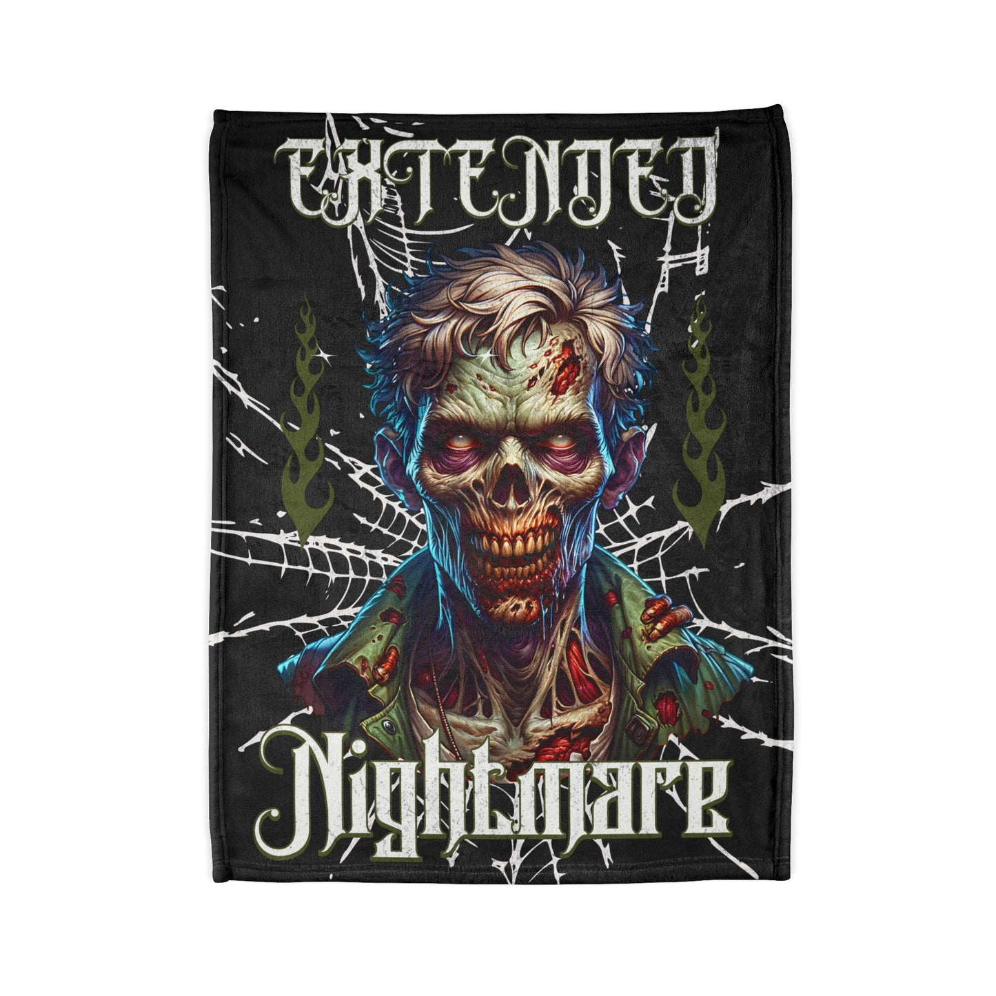 Extended Nightmare Soft Polyester Blanket