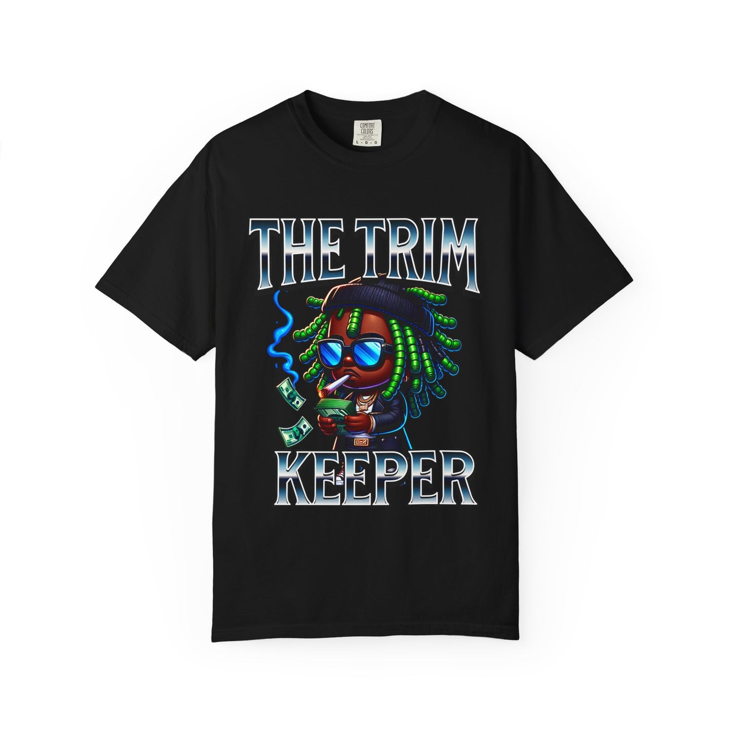 The Trim Keeper Graphic T-Shirt | Unisex Streetwear, Cool Tee Gift, Trendy Apparel, Fun Party Shirt, Hip Hop Style Clothing