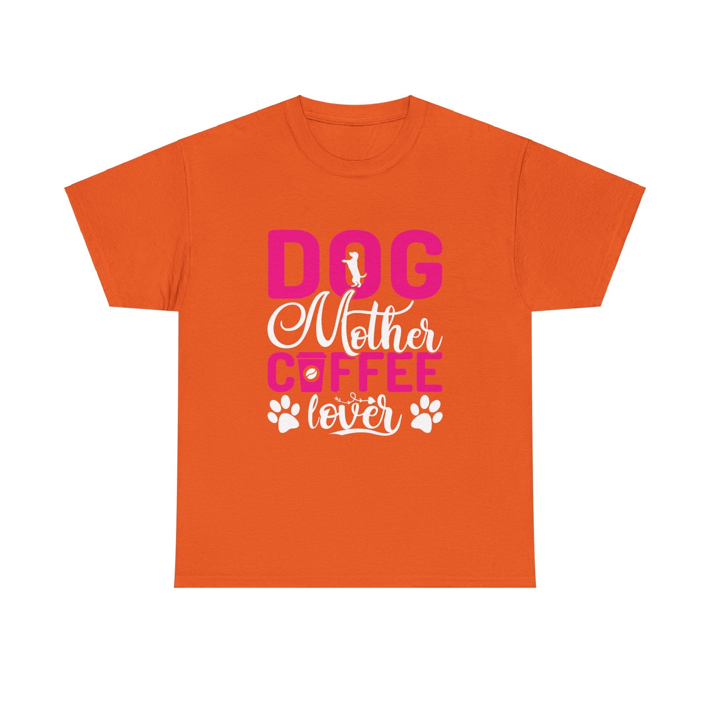 "DOG MOM" Unisex Heavy Cotton Tee