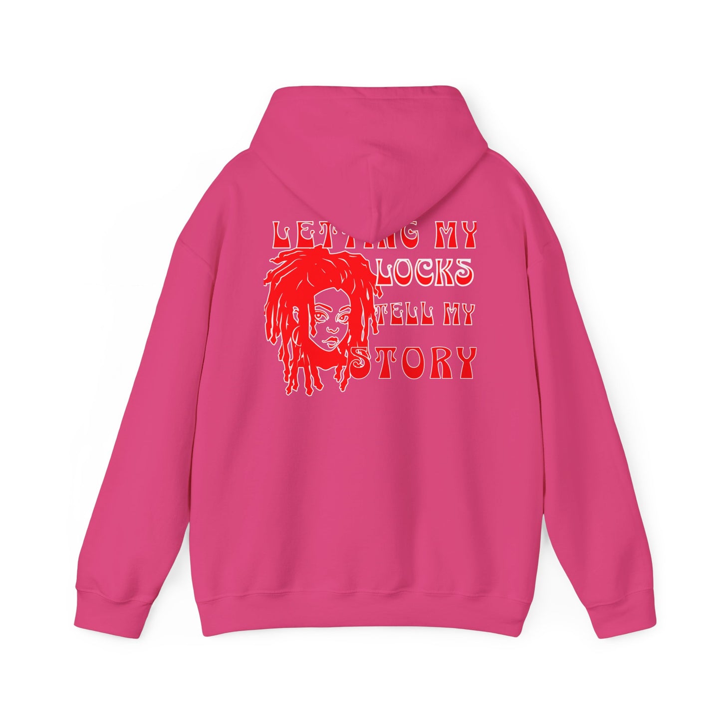 Dreadlock Girl Hoodie - Cute Message