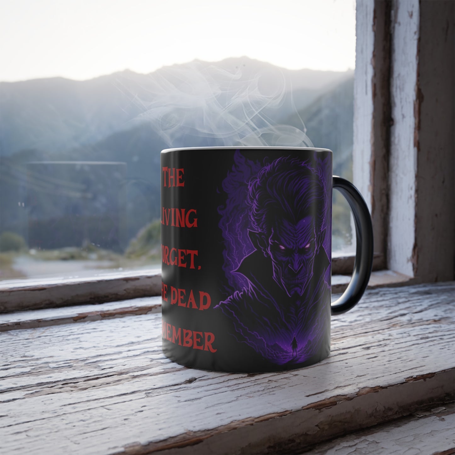 "The Living Forget" Color Morphing Mug, 11oz