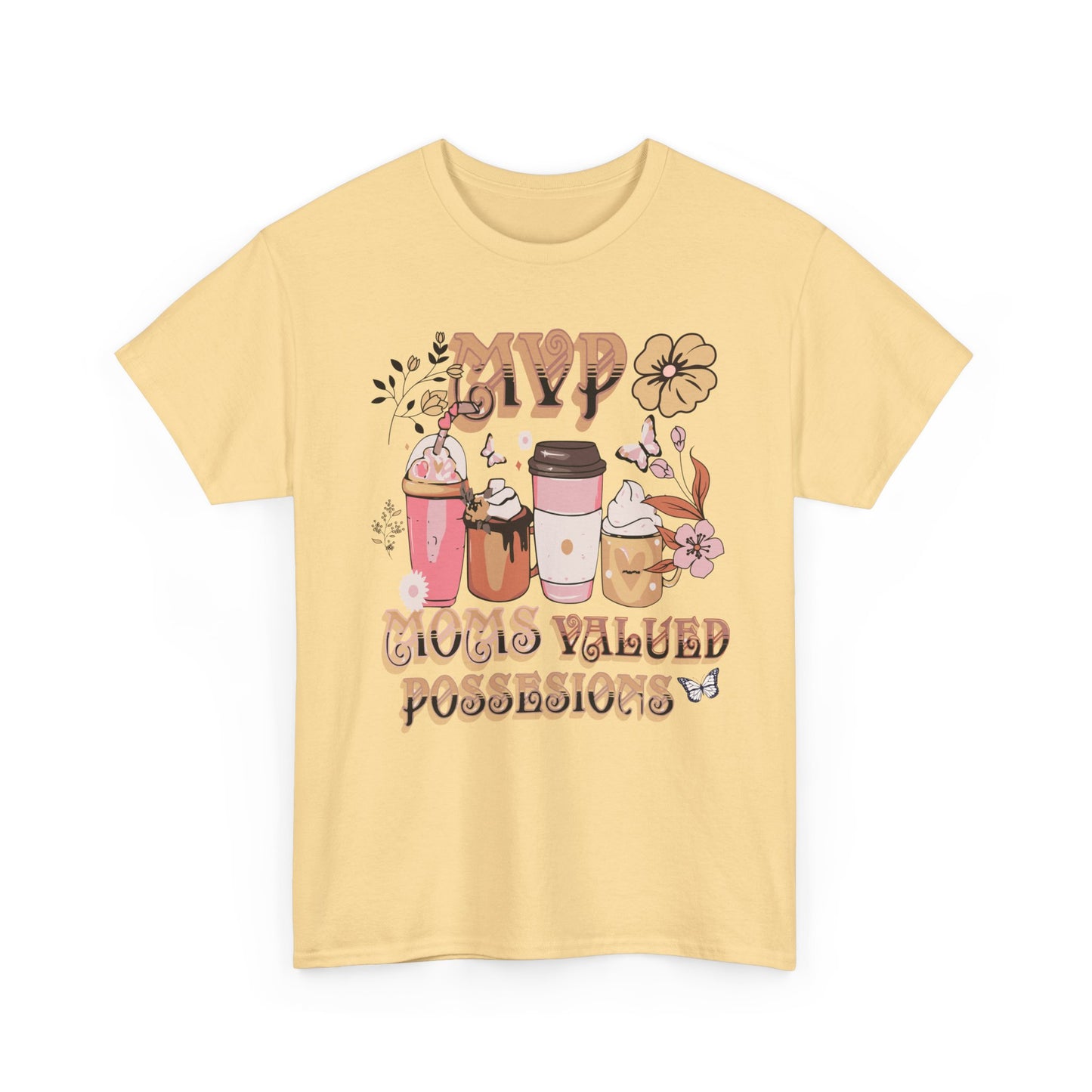 MOMS MVP POSSESIONS Unisex Heavy Cotton Tee