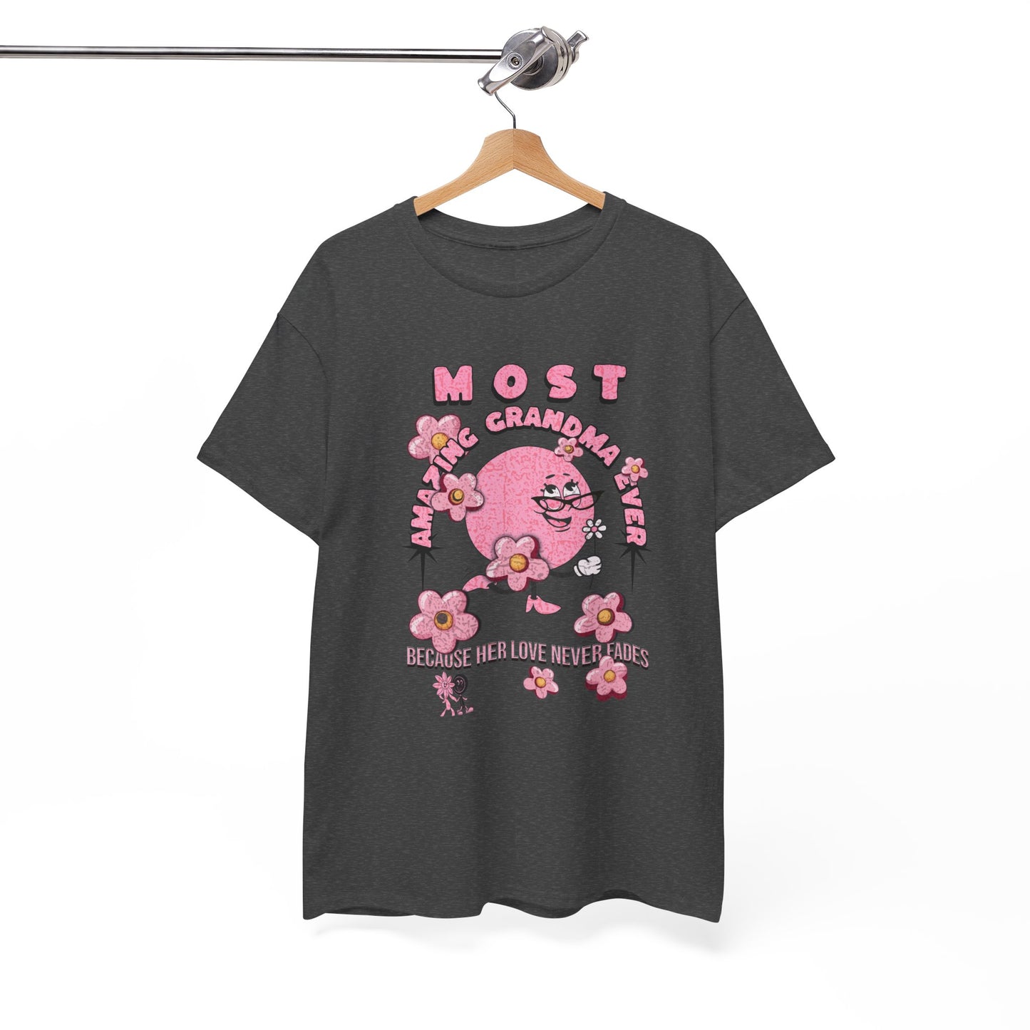 "MOST AMAZING GRANDMA"Unisex Heavy Cotton Tee