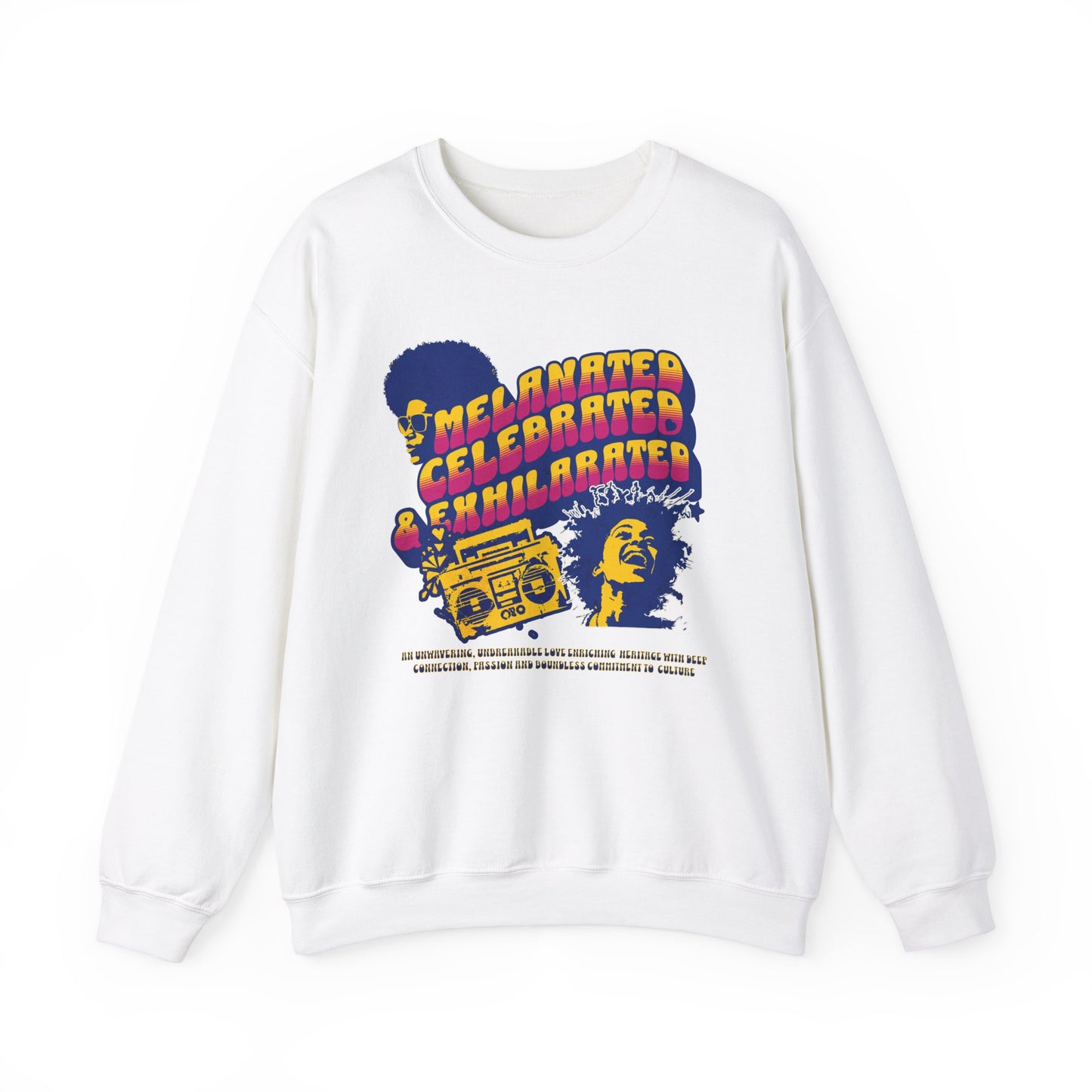 MELANATED Unisex Heavy Blend™ Crewneck Sweatshirt