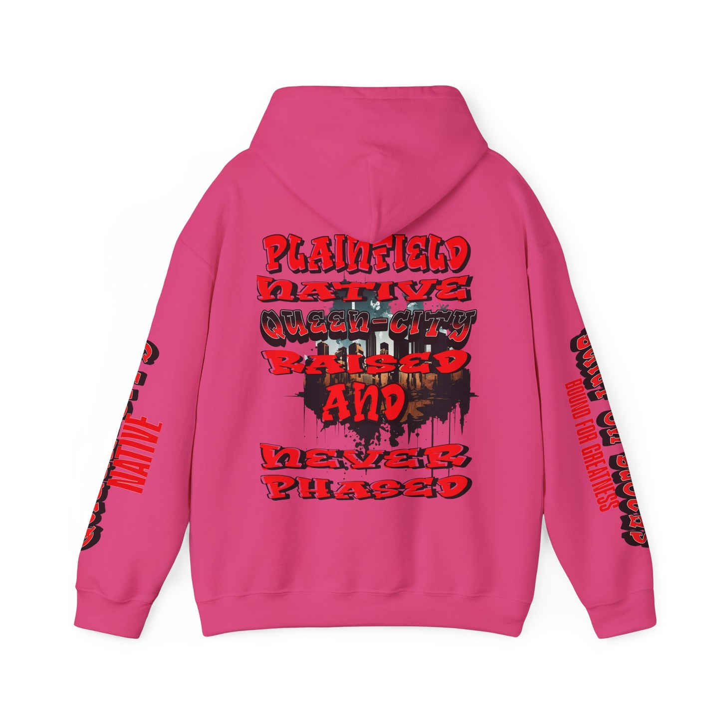 Plainfield Native Hooded Sweatshirt | Unisex Streetwear, Casual Pullover, Iconic Gift, Comfy Layering, Everyday Style