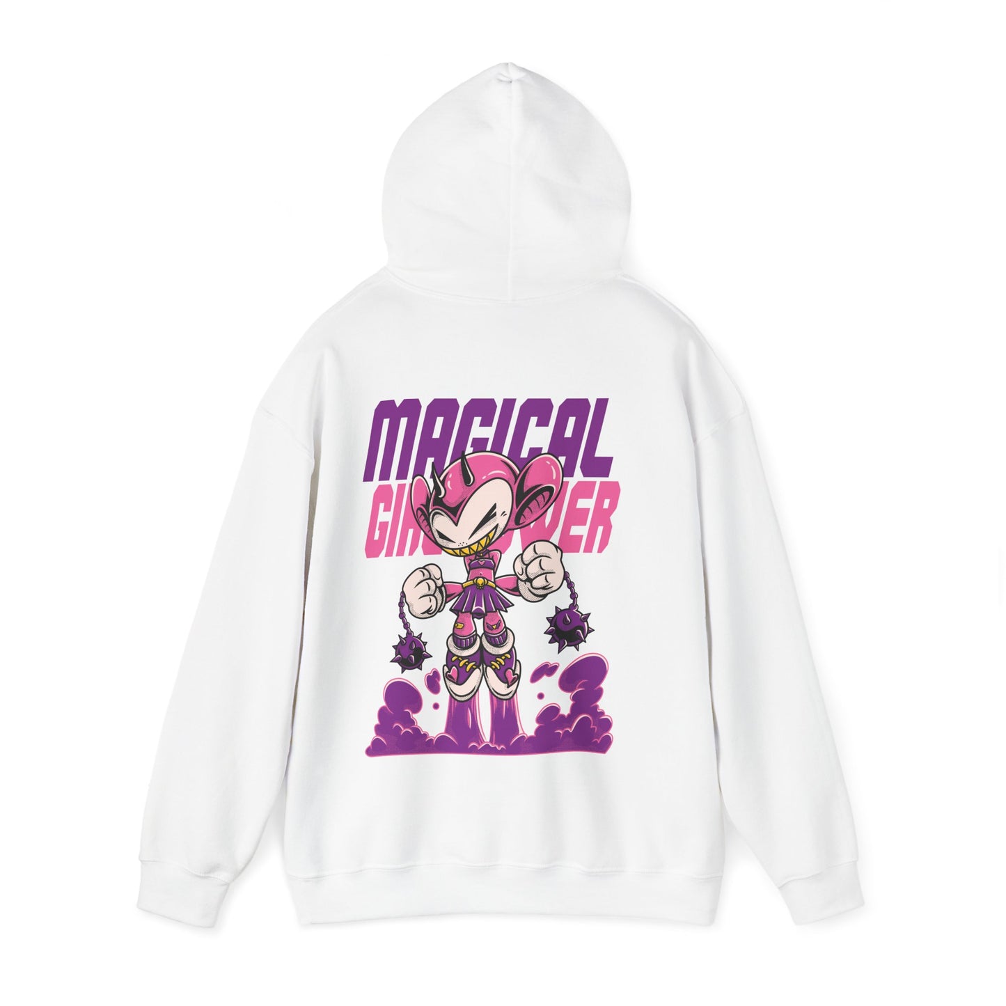 Magical Girl Power Hoodie, Unisex Hooded Sweatshirt for Fans, Anime Gift for Her, Casual Style, Spring & Fall Fashion