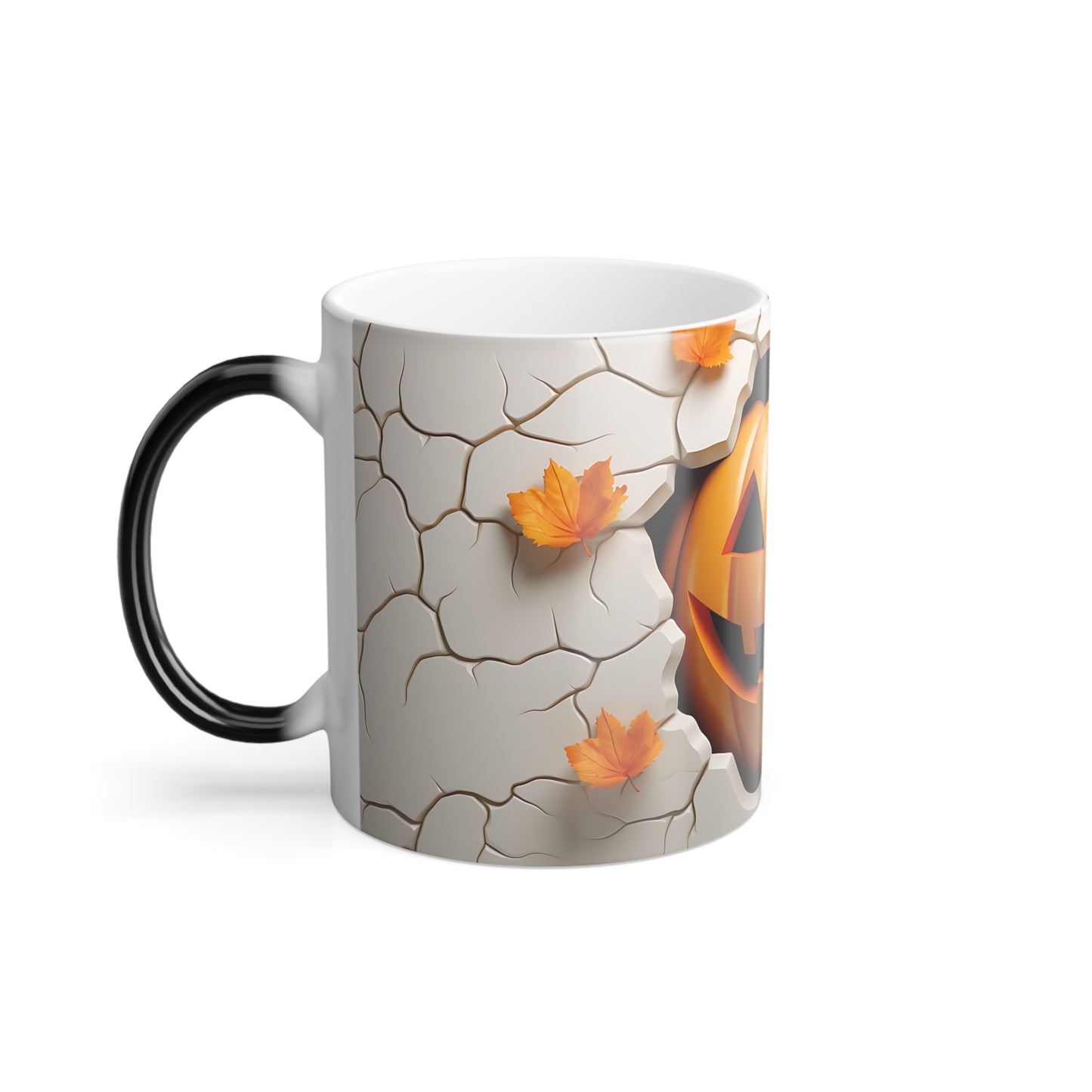 Pumpkin head Color Morphing Mug, 11oz