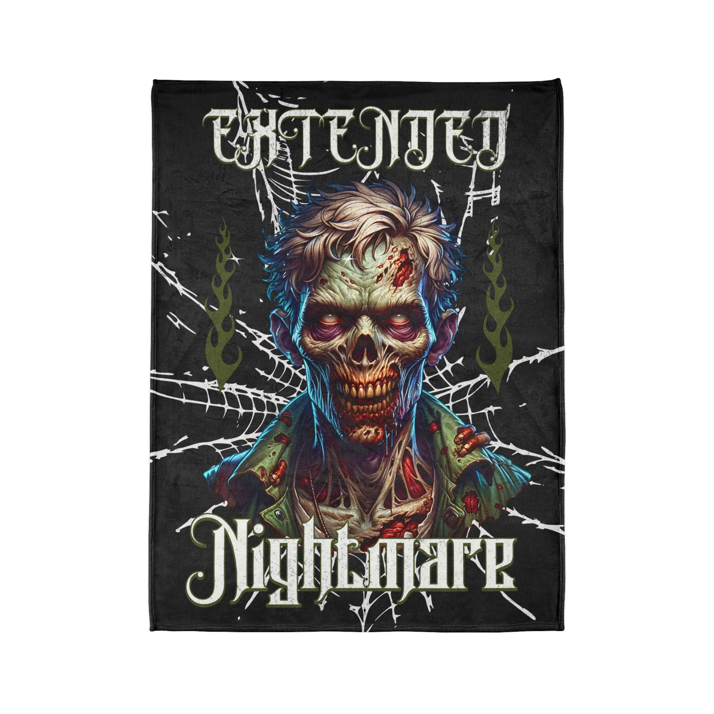 Extended Nightmare Soft Polyester Blanket