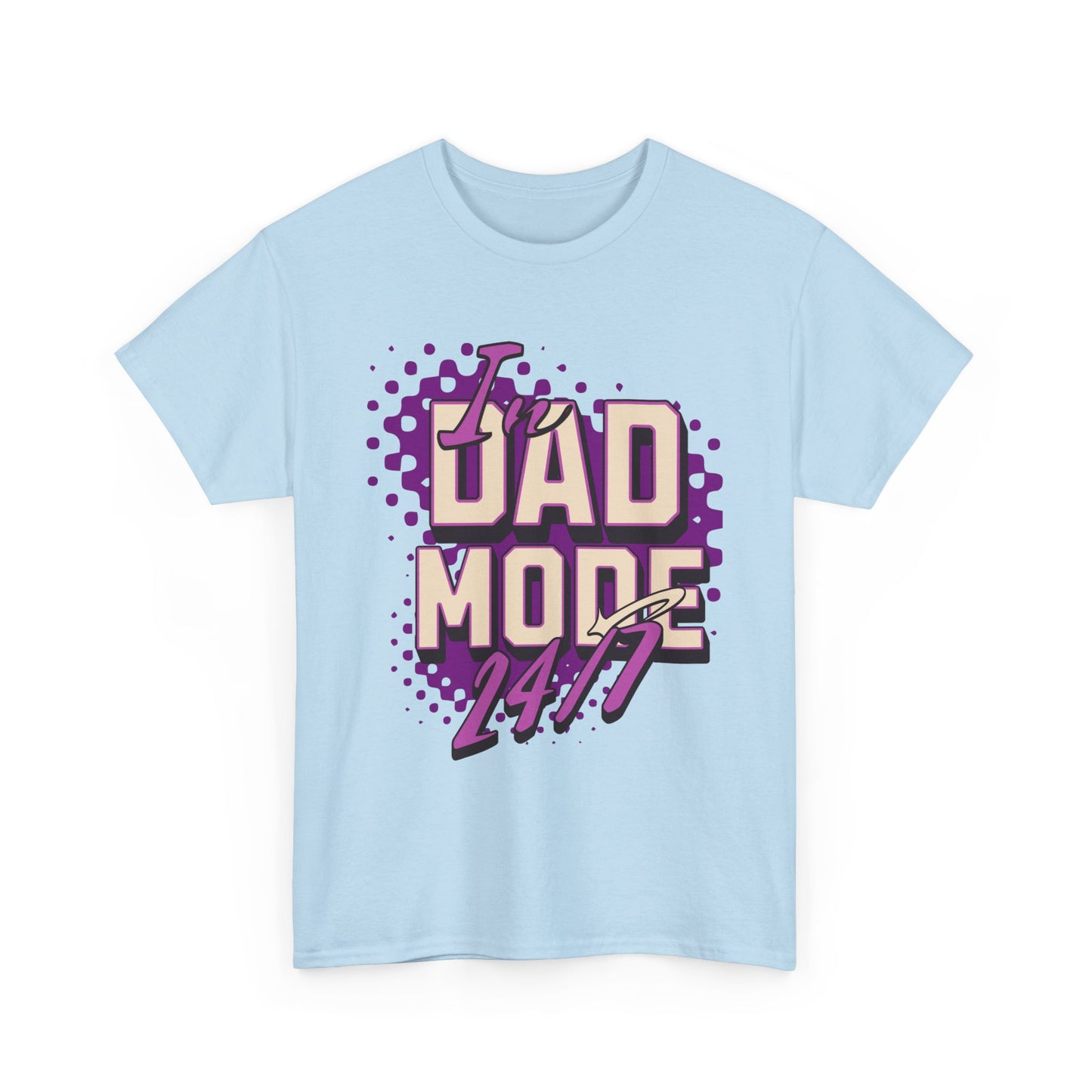 "DAD MODE" Unisex Heavy Cotton Tee