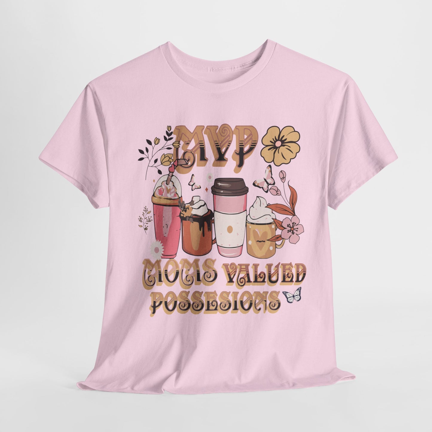 MOMS MVP POSSESIONS Unisex Heavy Cotton Tee