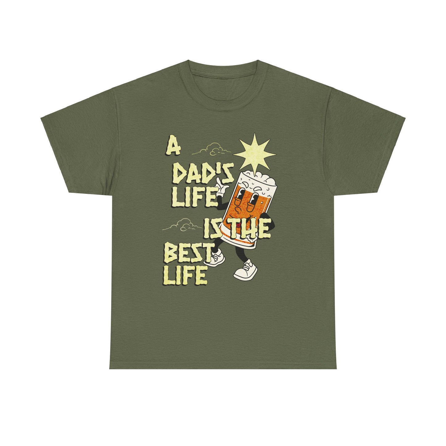 "DADS LIFE" Unisex Heavy Cotton Tee